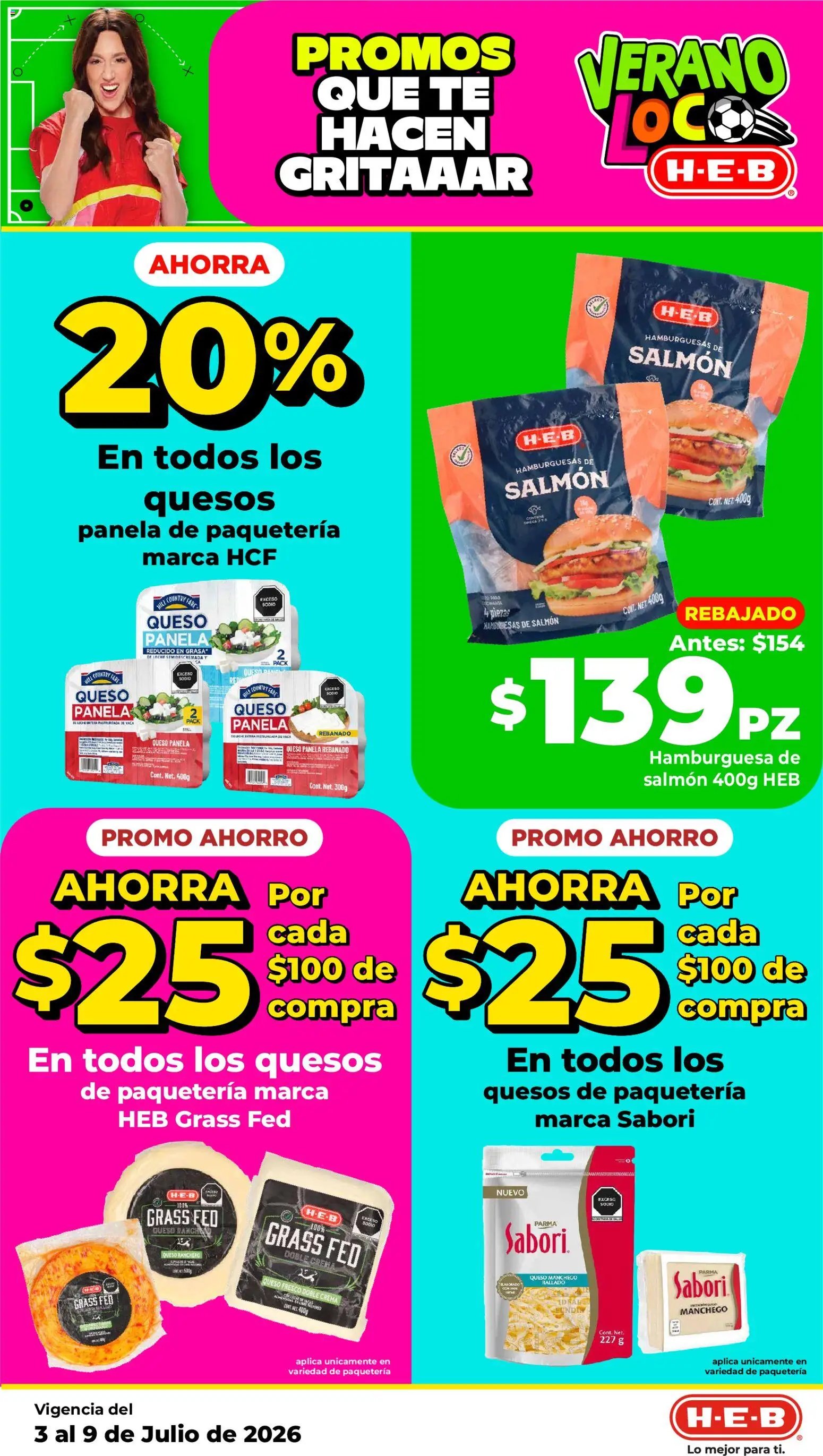 H-E-B oferta desde 03/07/2026 H-E-B folleto