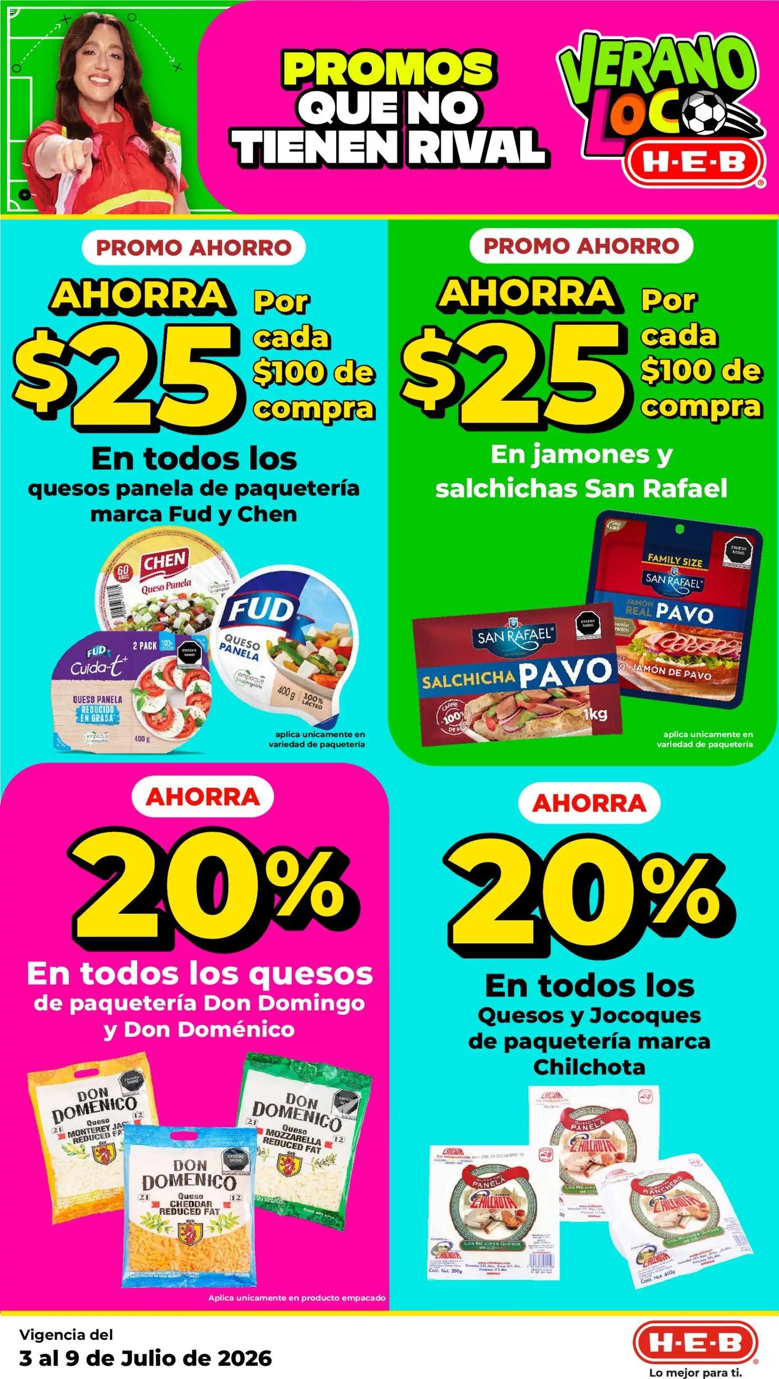 H-E-B oferta desde 03/07/2026 H-E-B folleto