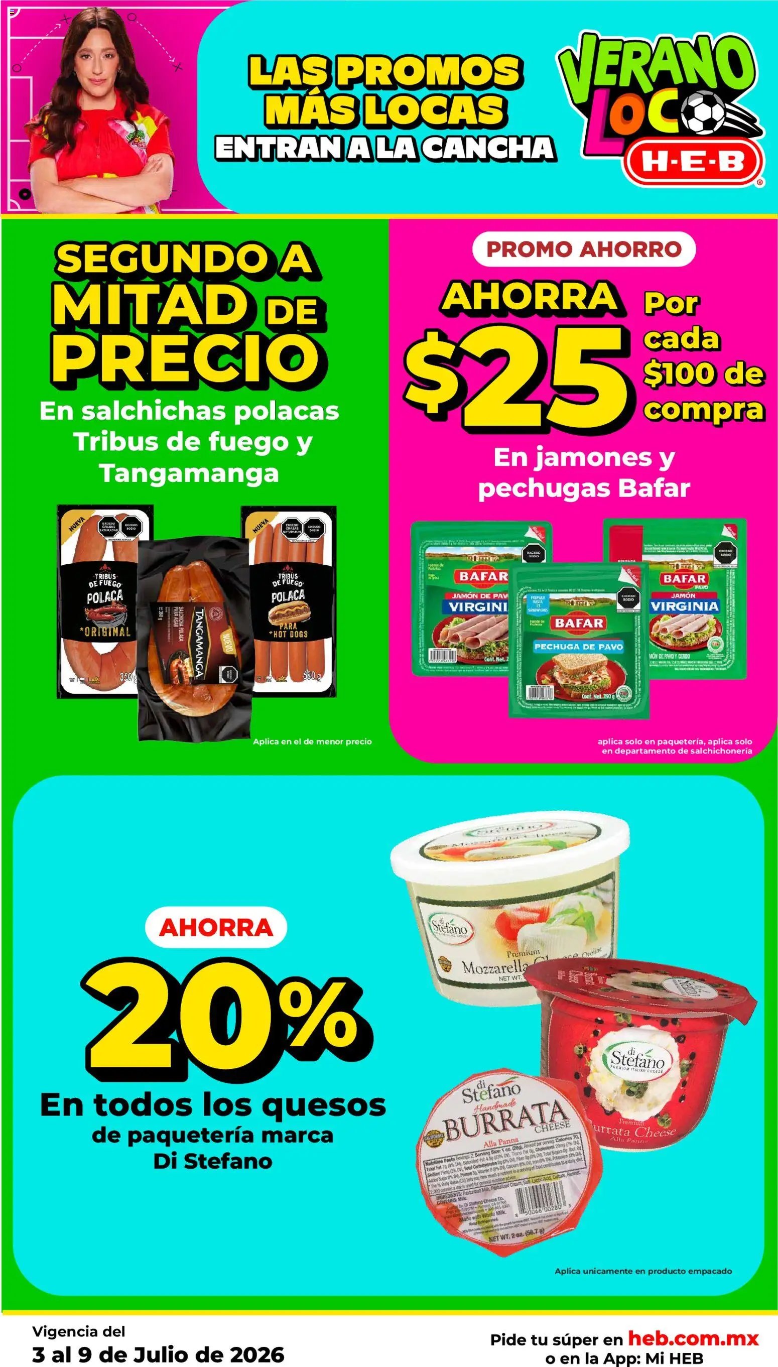 H-E-B oferta desde 03/07/2026 H-E-B folleto