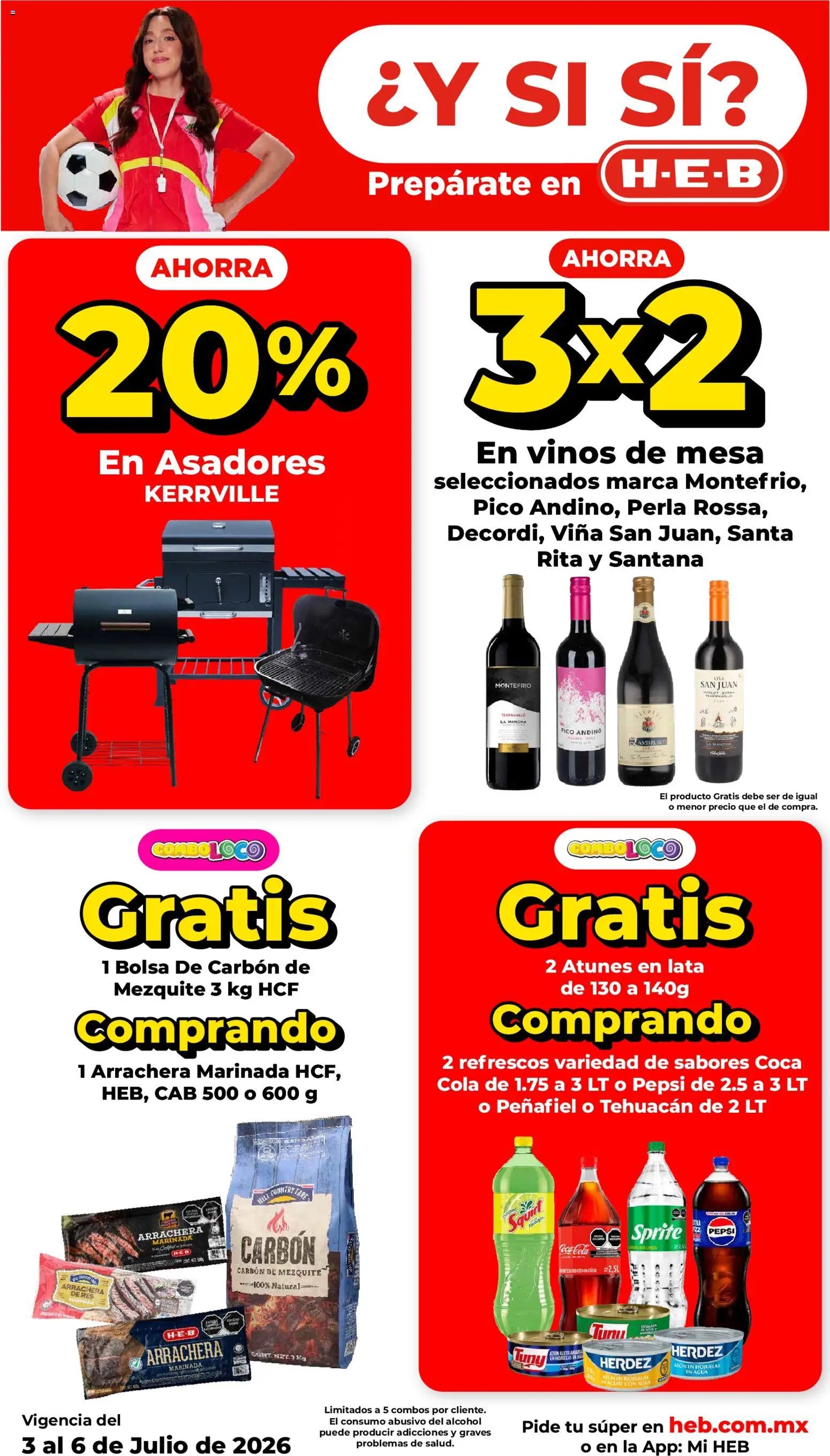 H-E-B oferta desde 03/07/2026 H-E-B folleto