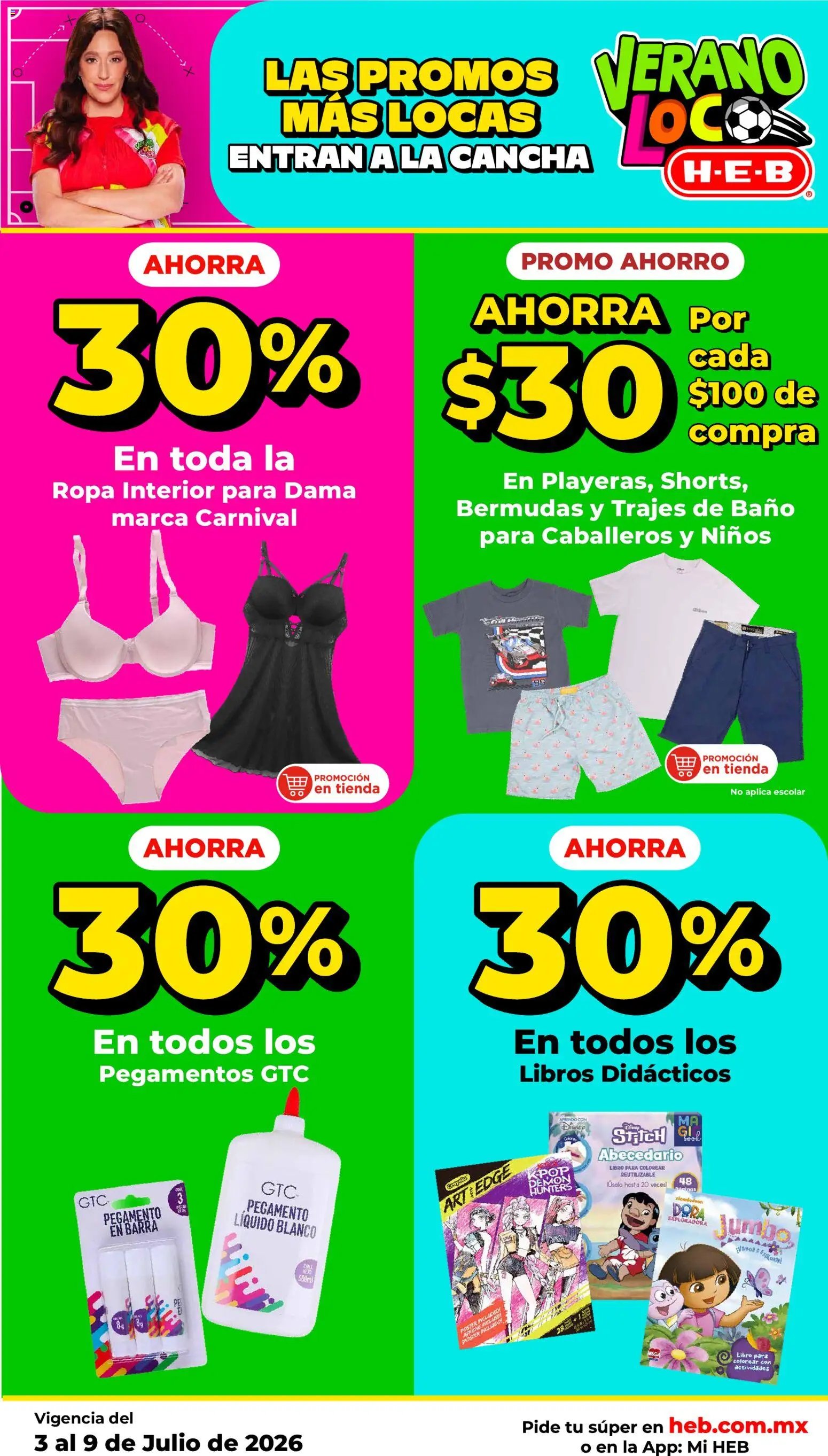H-E-B oferta desde 03/07/2026 H-E-B folleto