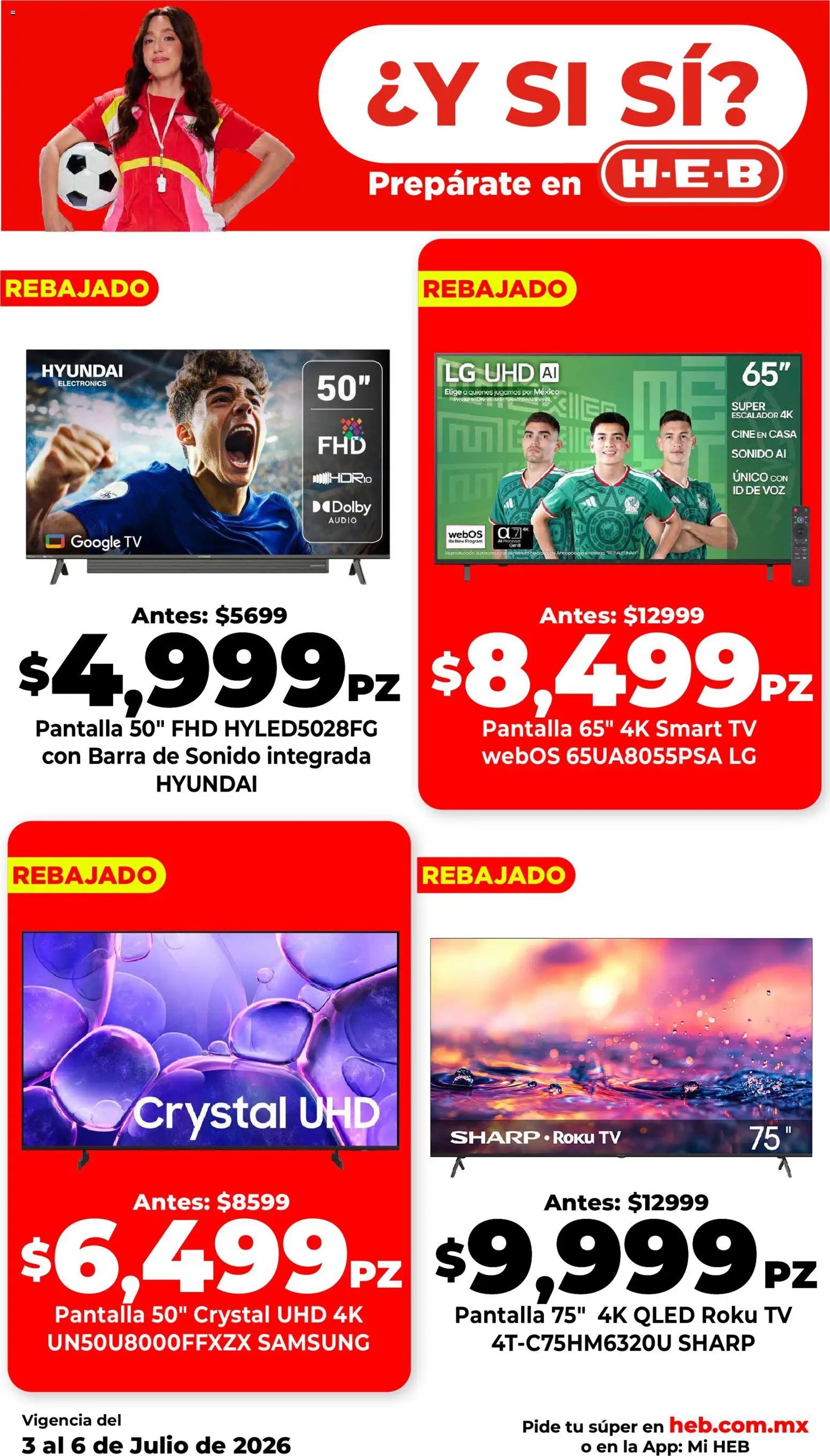 H-E-B oferta desde 03/07/2026 H-E-B folleto