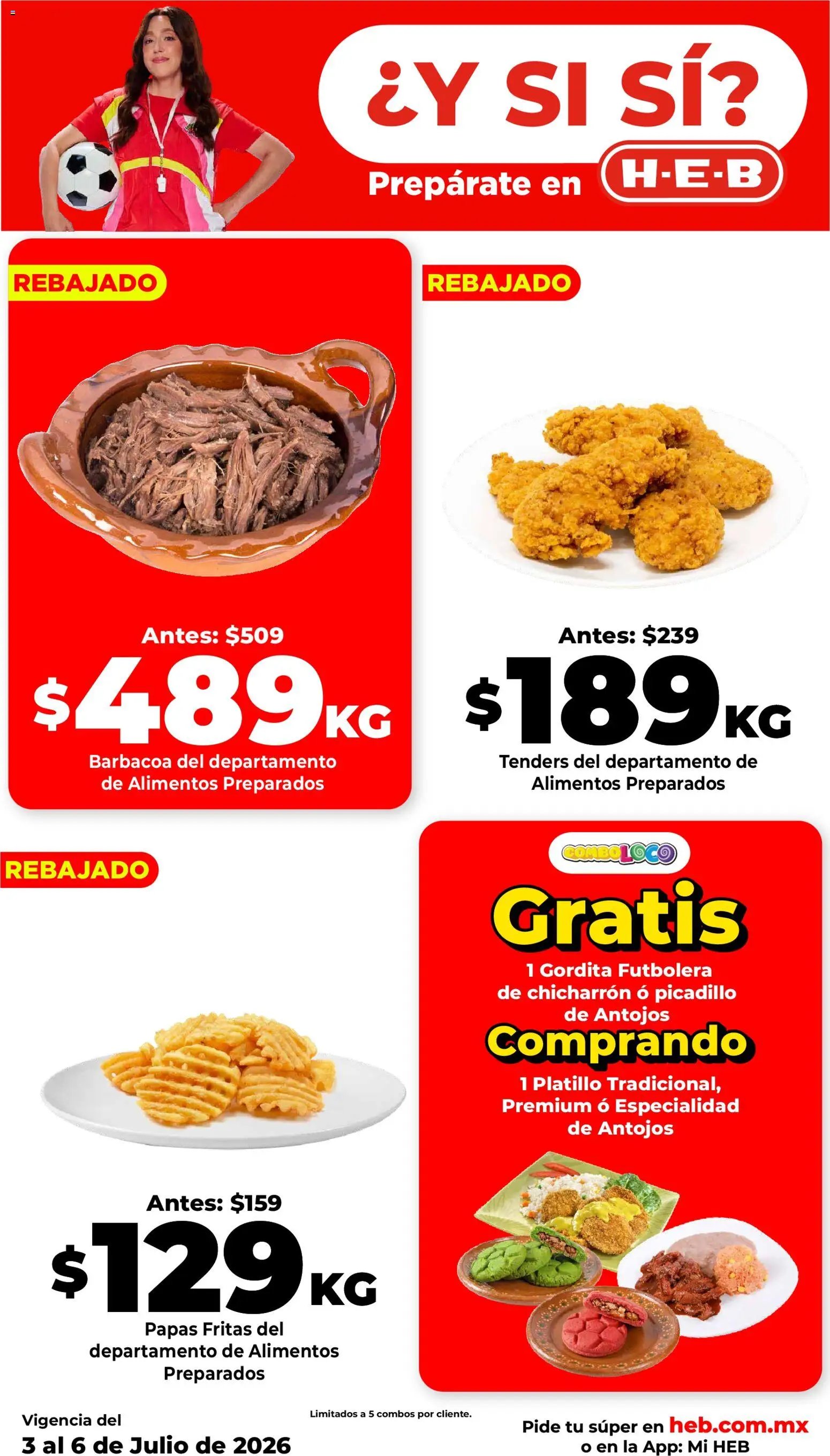 H-E-B oferta desde 03/07/2026 H-E-B folleto