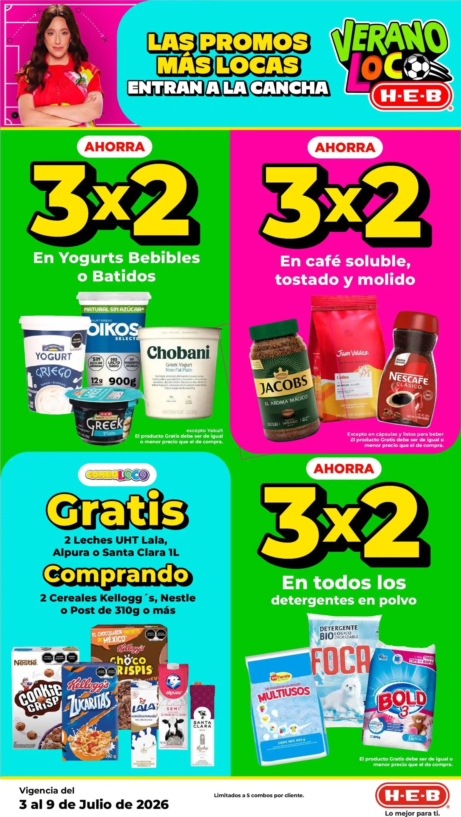 H-E-B oferta desde 03/07/2026 H-E-B folleto