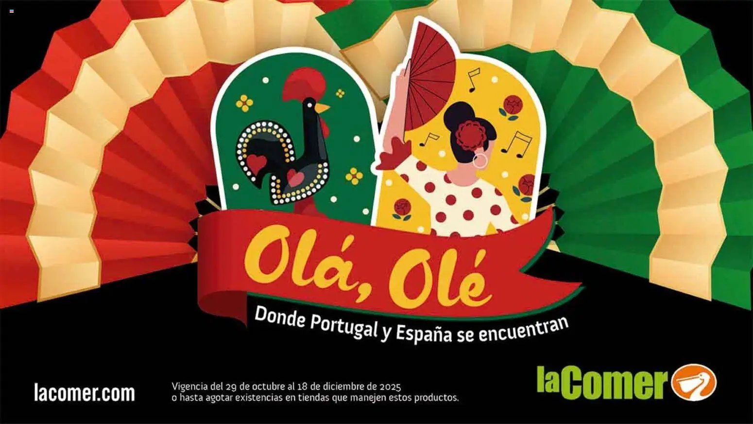 La Comer oferta desde 29/10/2025 Folleto Olá, Olé (2025-10-29 - 2025-12-18)