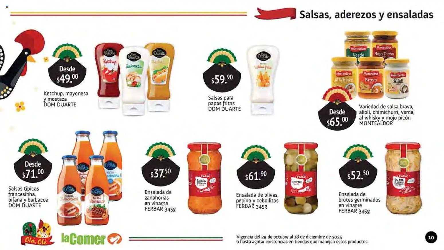 La Comer oferta desde 29/10/2025 Folleto Olá, Olé (2025-10-29 - 2025-12-18)