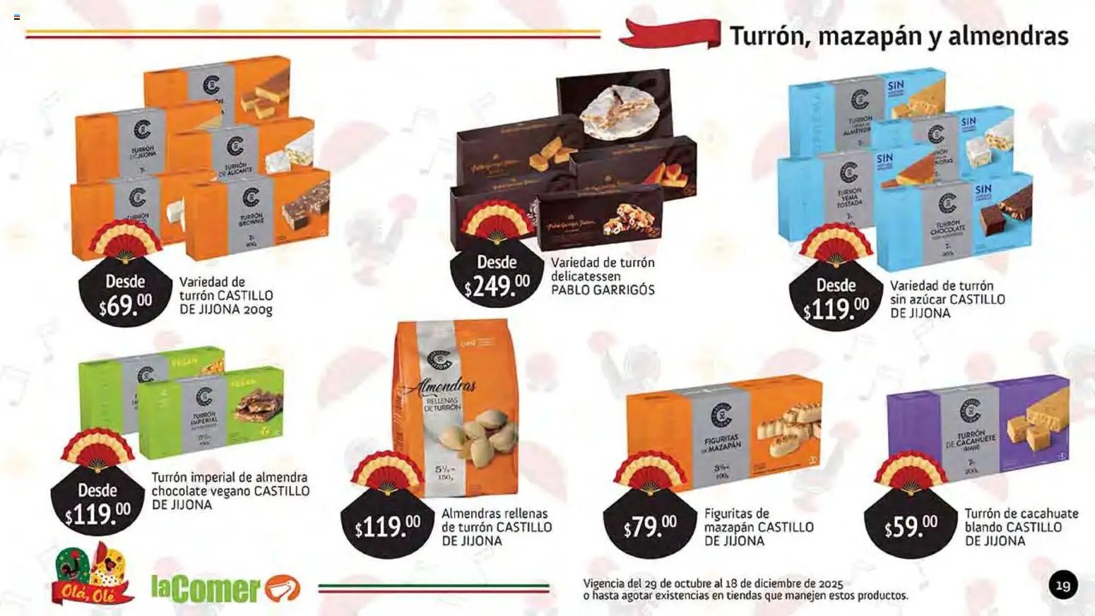 La Comer oferta desde 29/10/2025 Folleto Olá, Olé (2025-10-29 - 2025-12-18)
