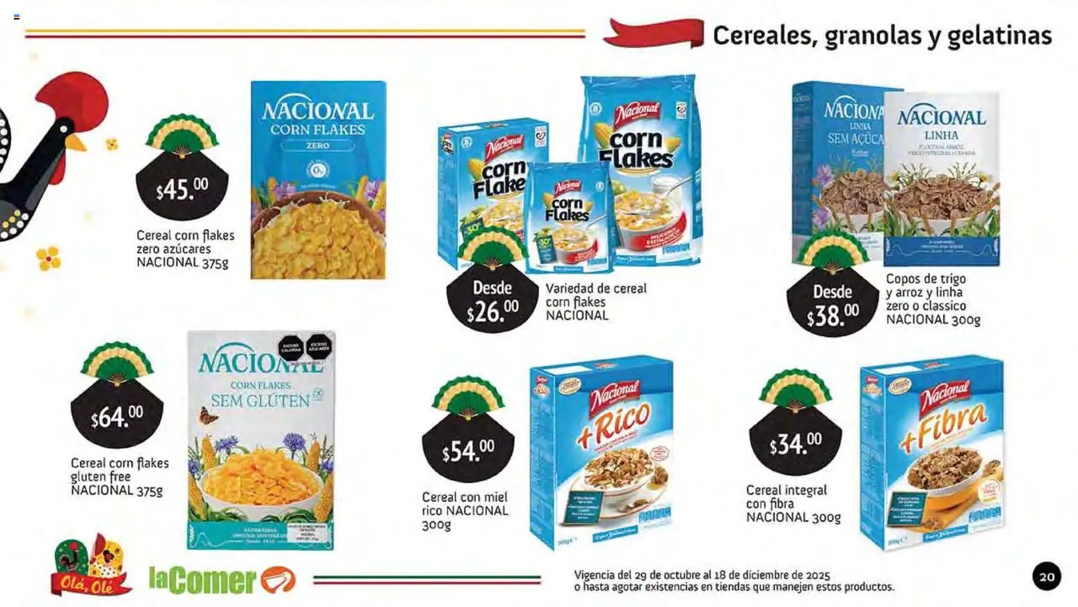 La Comer oferta desde 29/10/2025 Folleto Olá, Olé (2025-10-29 - 2025-12-18)