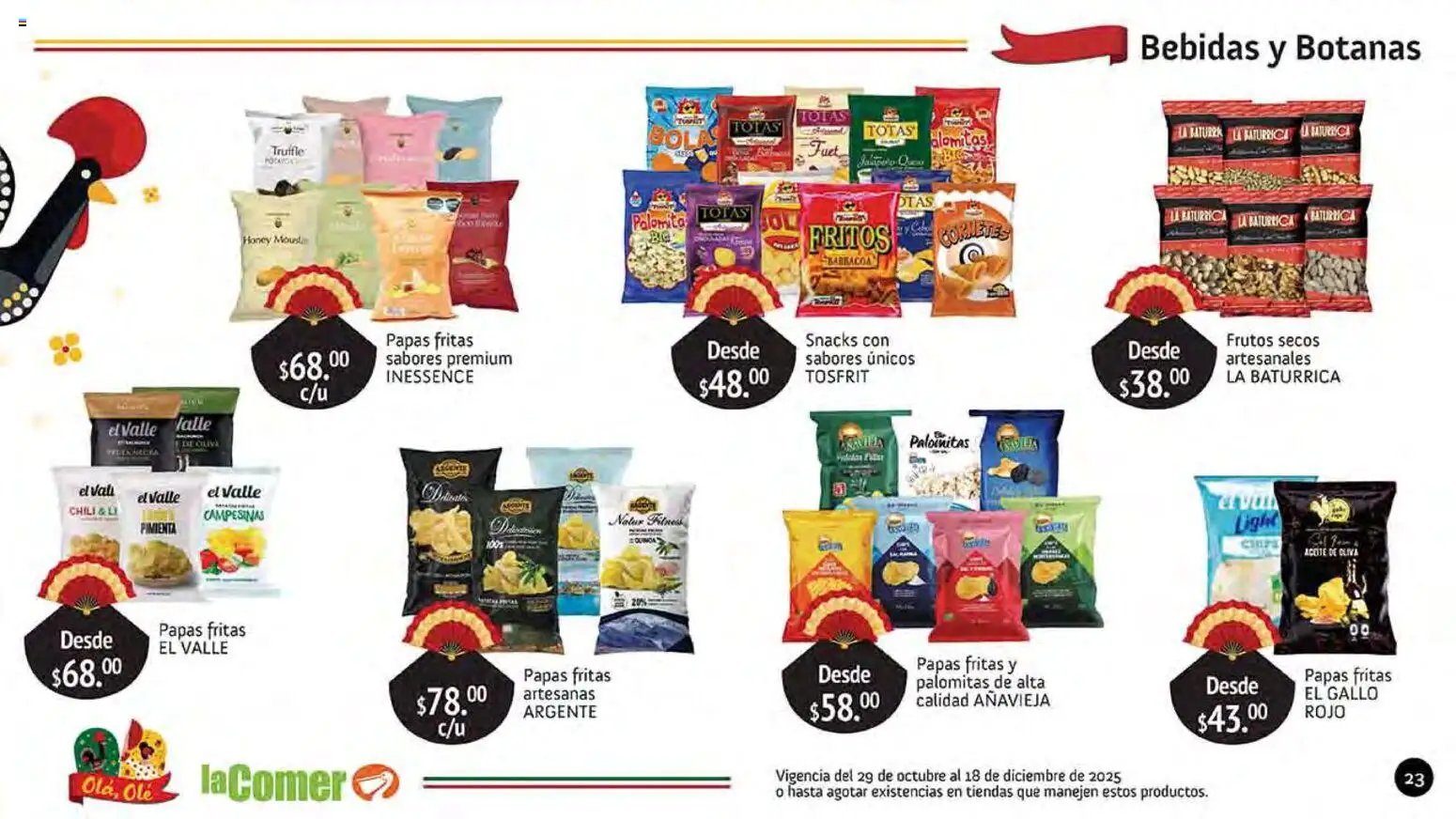 La Comer oferta desde 29/10/2025 Folleto Olá, Olé (2025-10-29 - 2025-12-18)