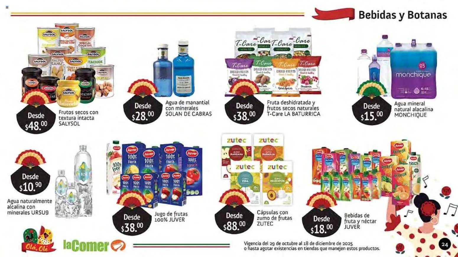 La Comer oferta desde 29/10/2025 Folleto Olá, Olé (2025-10-29 - 2025-12-18)