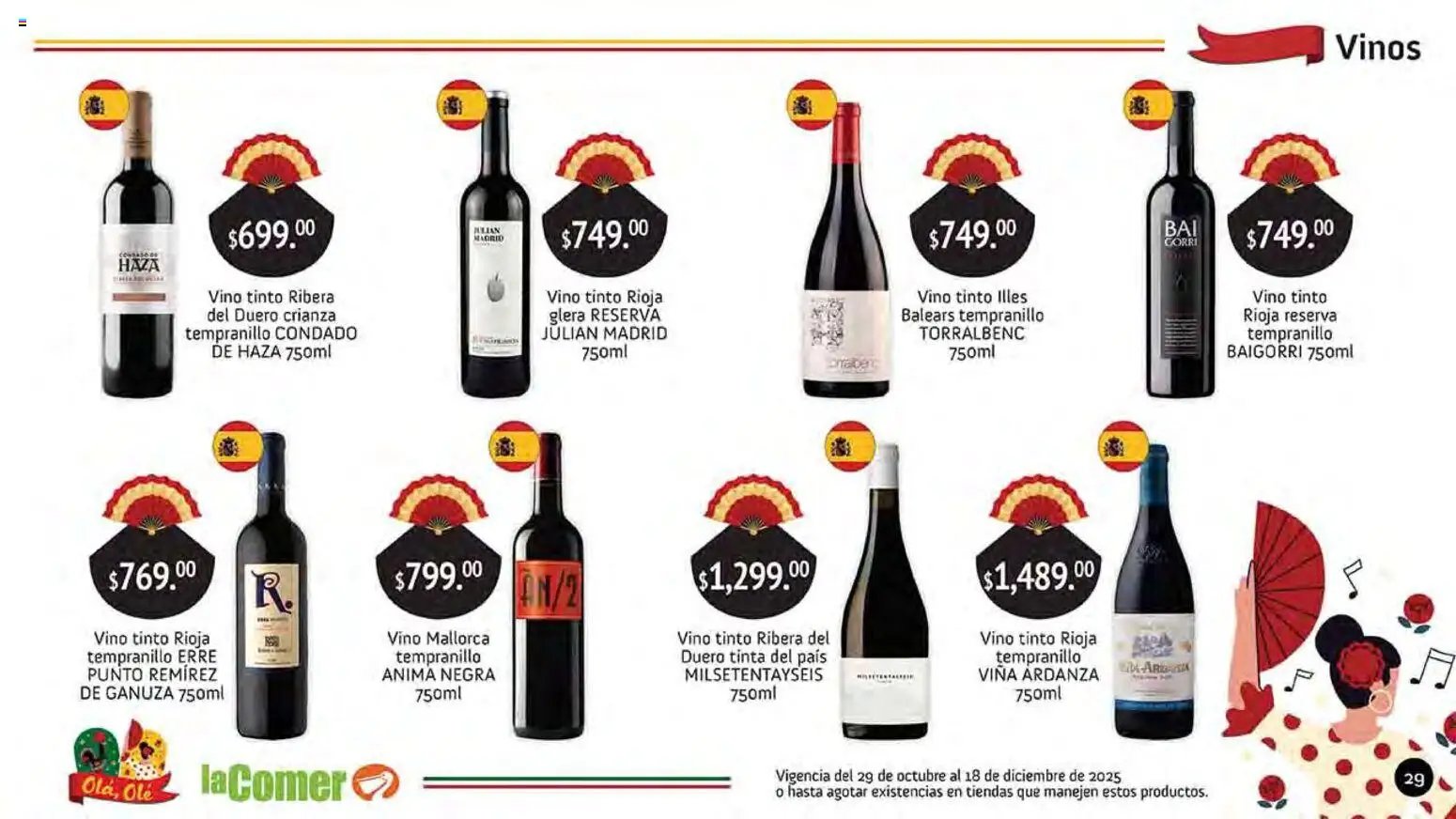 La Comer oferta desde 29/10/2025 Folleto Olá, Olé (2025-10-29 - 2025-12-18)