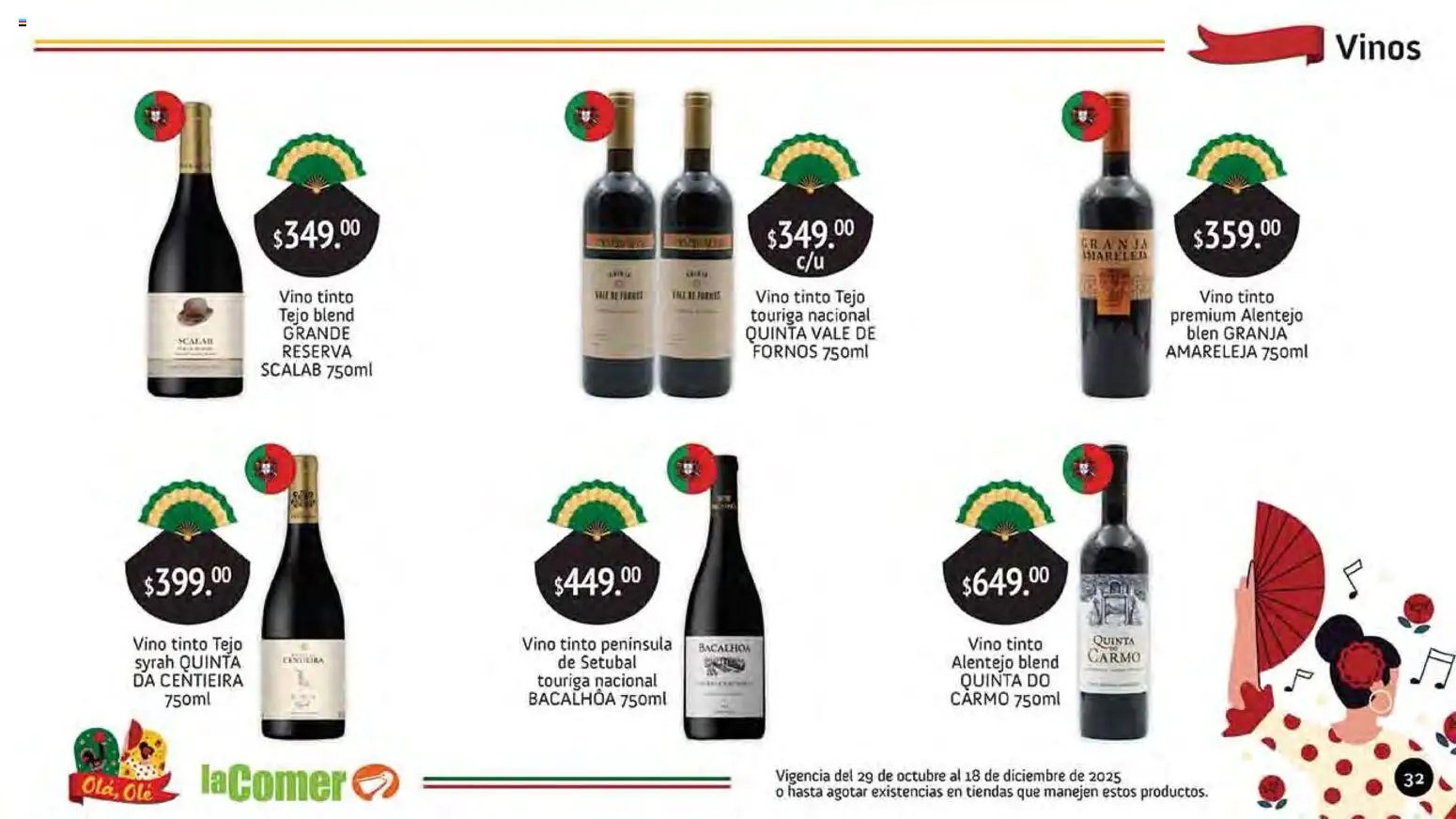 La Comer oferta desde 29/10/2025 Folleto Olá, Olé (2025-10-29 - 2025-12-18)