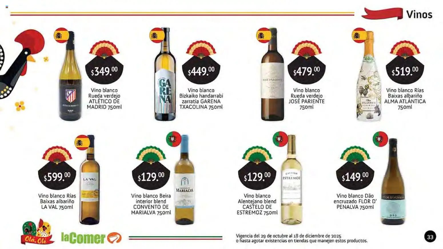 La Comer oferta desde 29/10/2025 Folleto Olá, Olé (2025-10-29 - 2025-12-18)