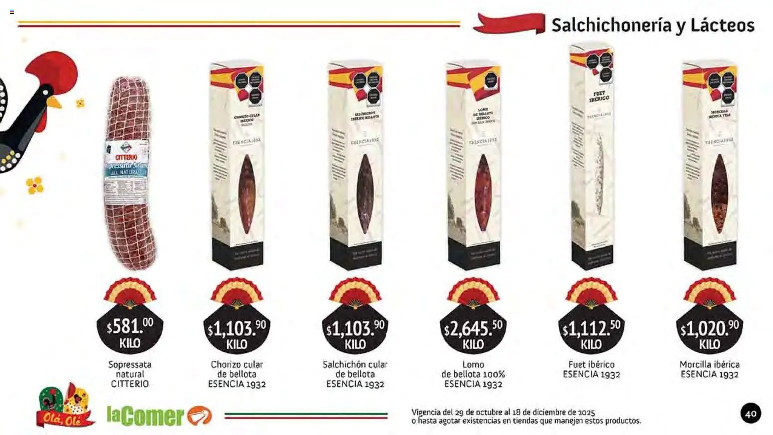 La Comer oferta desde 29/10/2025 Folleto Olá, Olé (2025-10-29 - 2025-12-18)