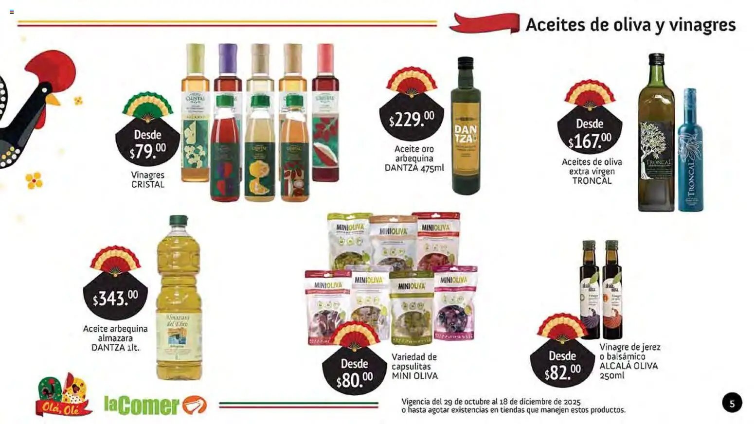 La Comer oferta desde 29/10/2025 Folleto Olá, Olé (2025-10-29 - 2025-12-18)