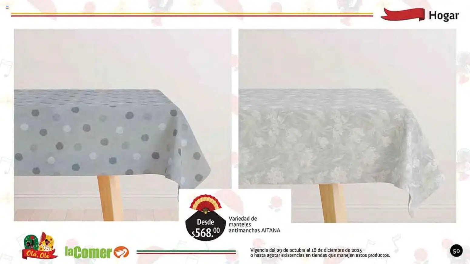 La Comer oferta desde 29/10/2025 Folleto Olá, Olé (2025-10-29 - 2025-12-18)