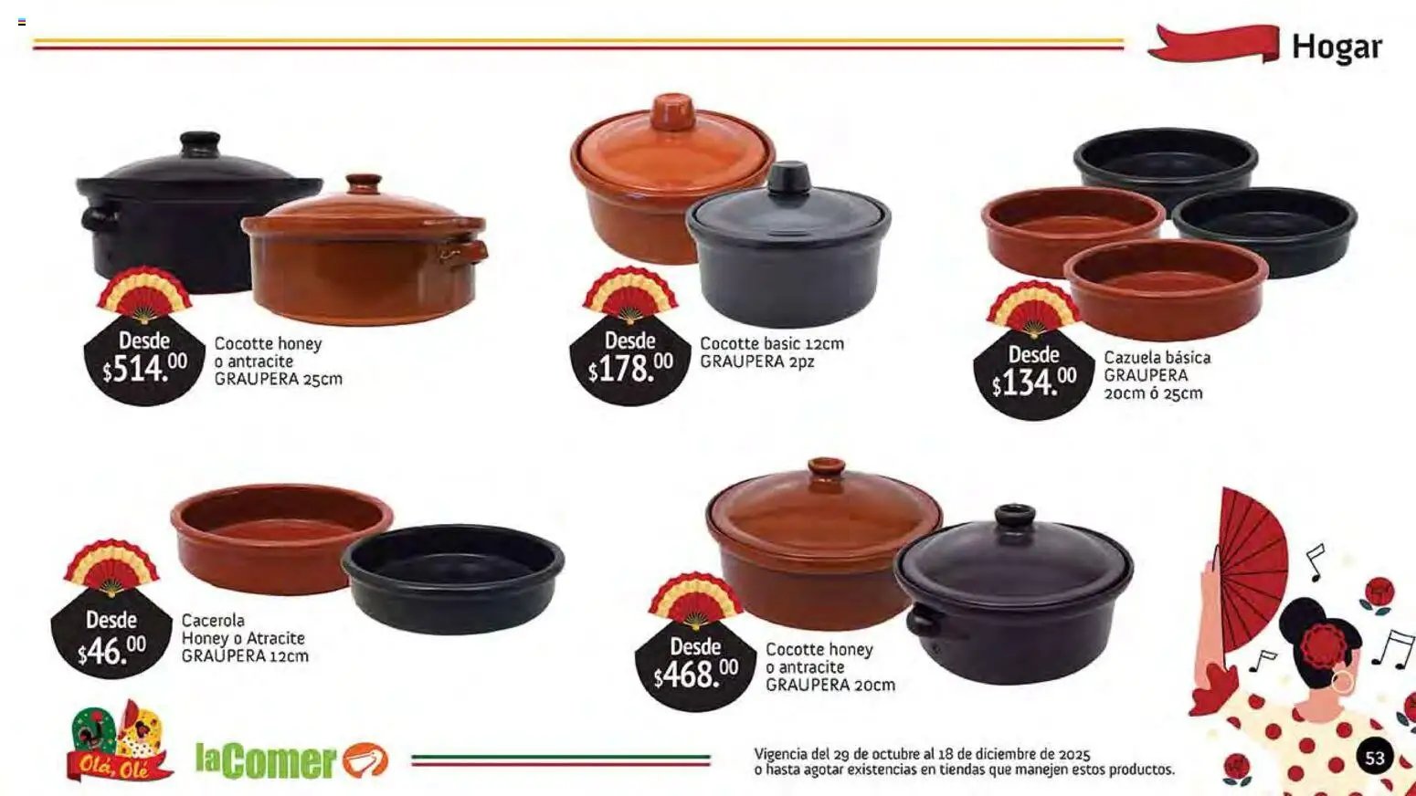 La Comer oferta desde 29/10/2025 Folleto Olá, Olé (2025-10-29 - 2025-12-18)