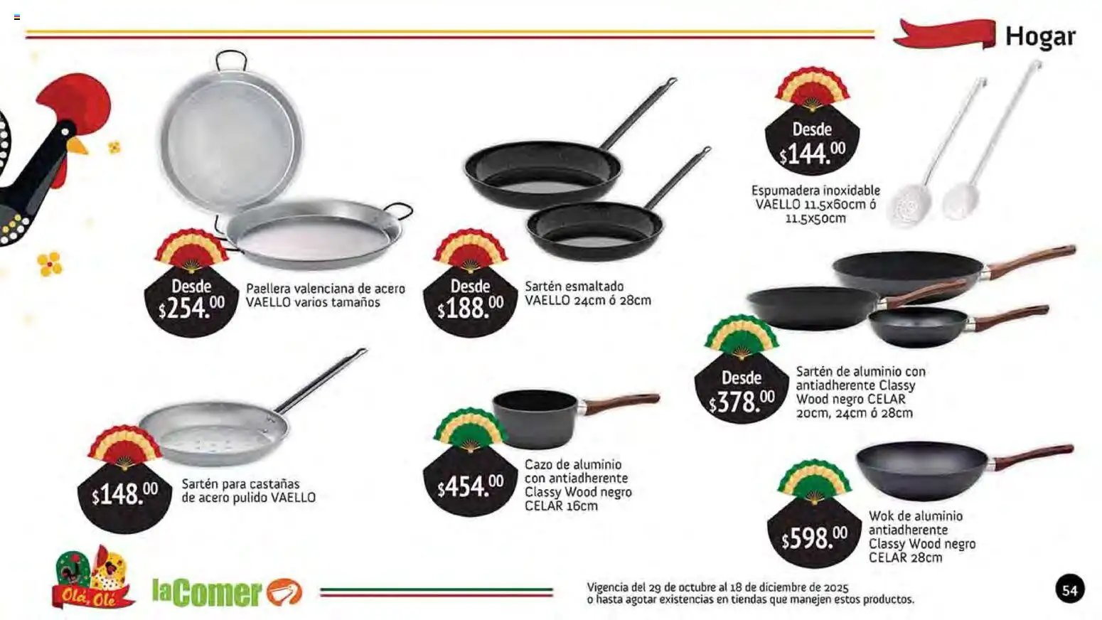 La Comer oferta desde 29/10/2025 Folleto Olá, Olé (2025-10-29 - 2025-12-18)