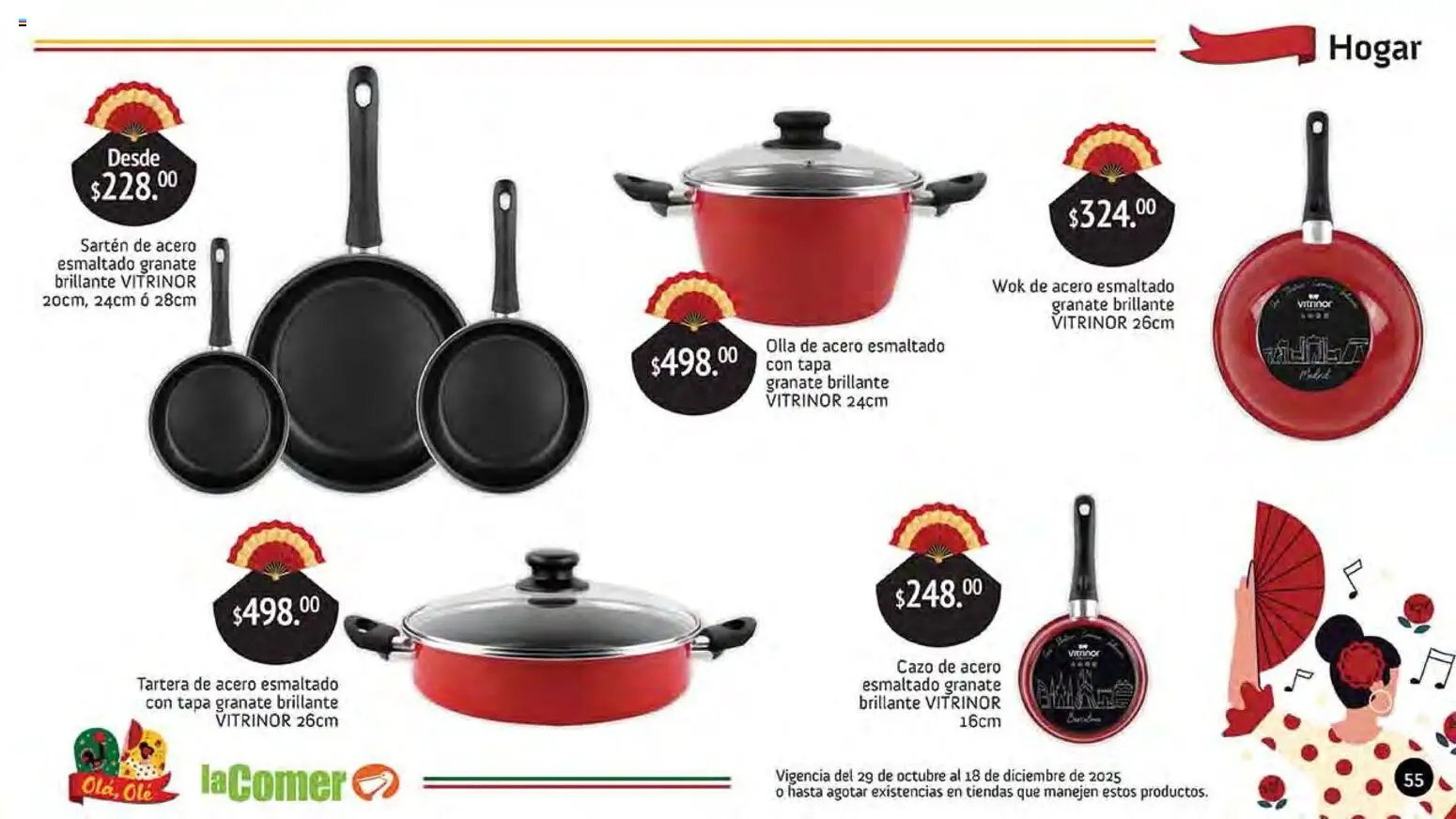 La Comer oferta desde 29/10/2025 Folleto Olá, Olé (2025-10-29 - 2025-12-18)