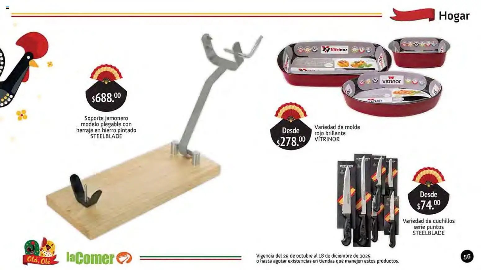 La Comer oferta desde 29/10/2025 Folleto Olá, Olé (2025-10-29 - 2025-12-18)