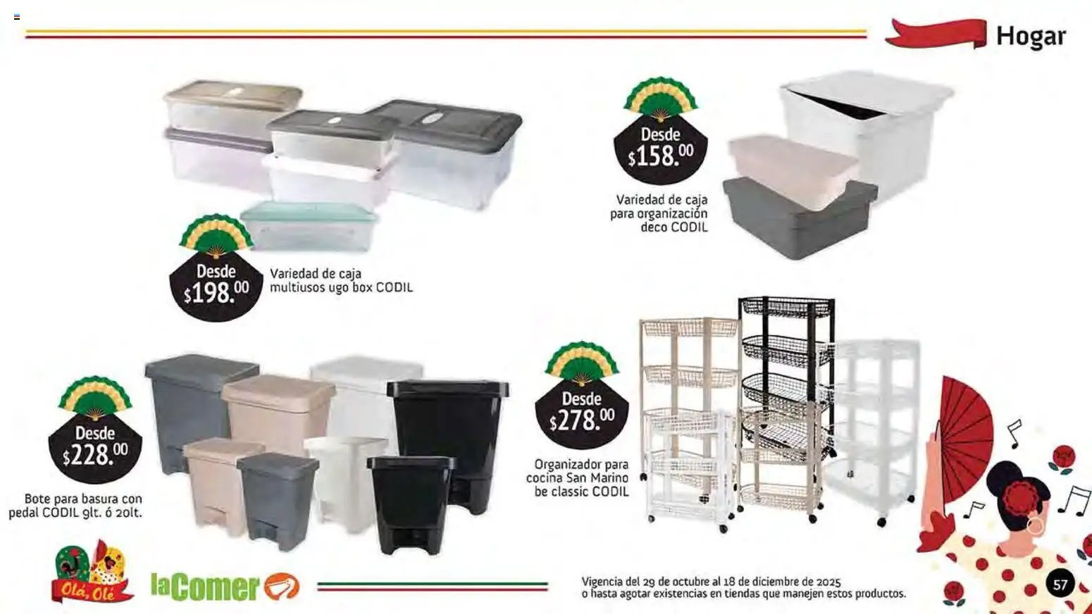 La Comer oferta desde 29/10/2025 Folleto Olá, Olé (2025-10-29 - 2025-12-18)
