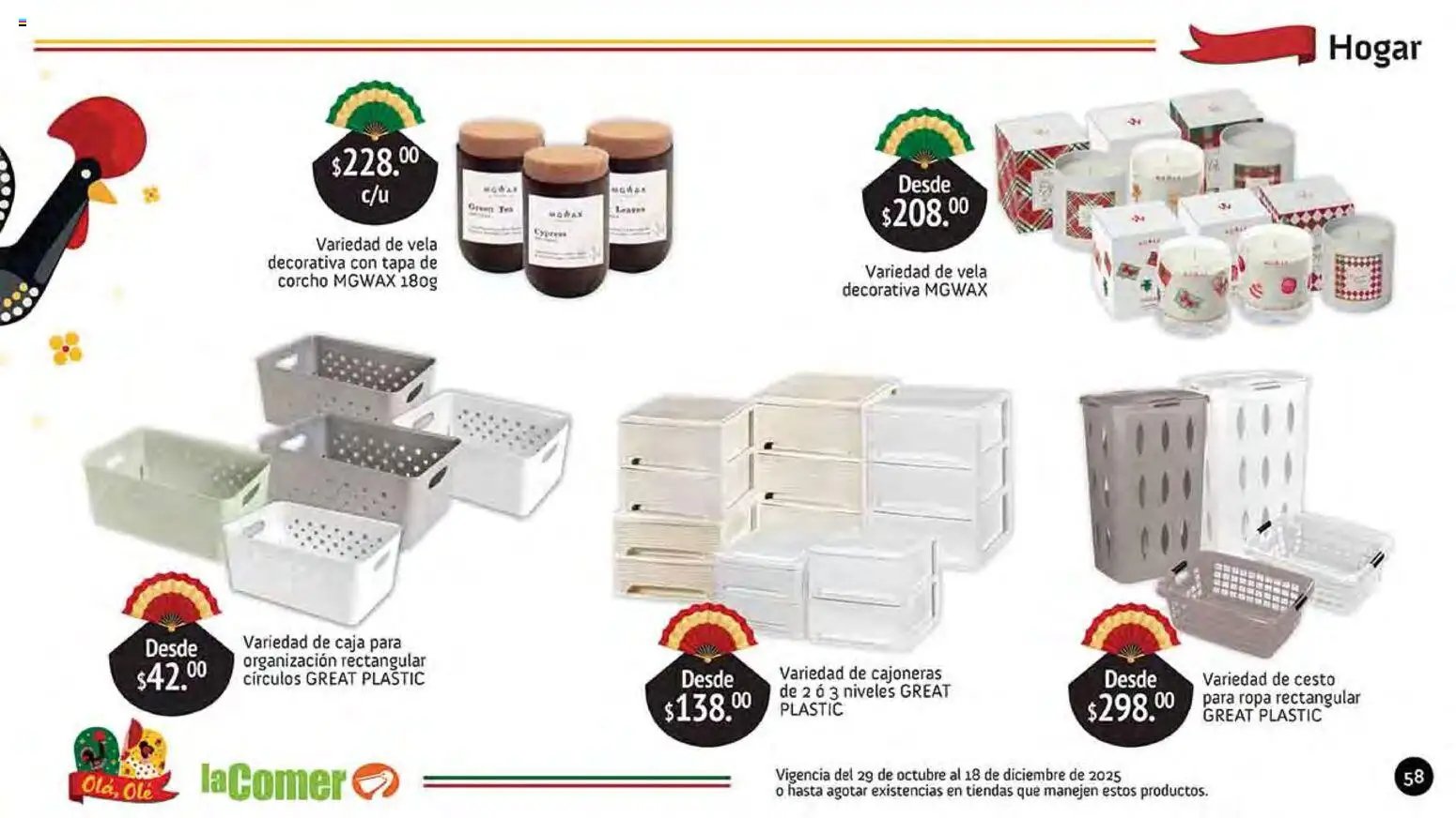 La Comer oferta desde 29/10/2025 Folleto Olá, Olé (2025-10-29 - 2025-12-18)