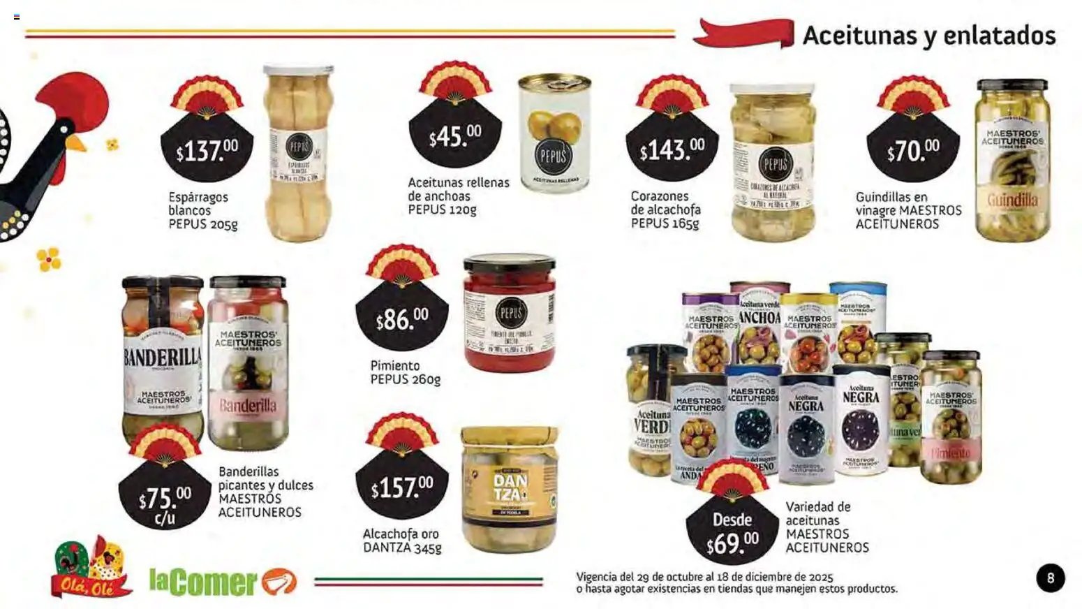 La Comer oferta desde 29/10/2025 Folleto Olá, Olé (2025-10-29 - 2025-12-18)
