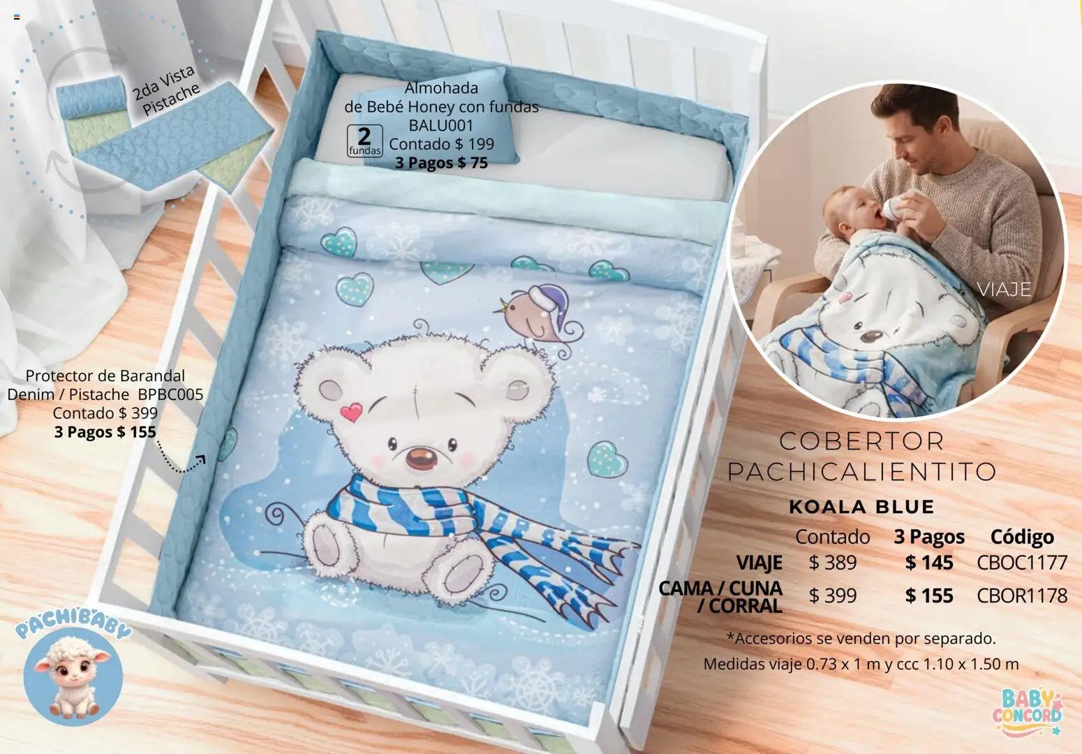 Colchas Concord oferta desde 01/05/2026 Colchas Concord catálogo Baby