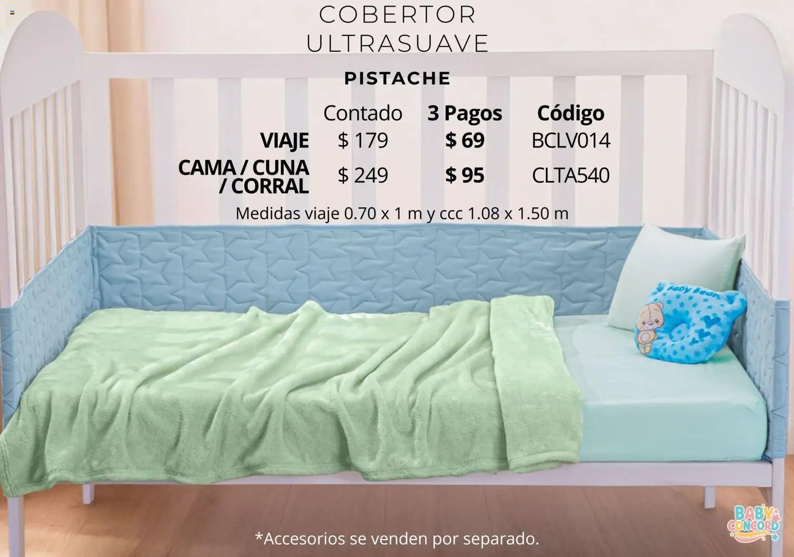 Colchas Concord oferta desde 01/05/2026 Colchas Concord catálogo Baby