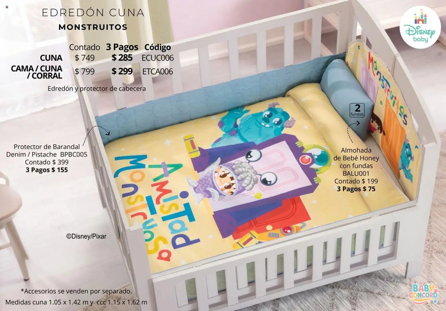 Colchas Concord oferta desde 01/05/2026 Colchas Concord catálogo Baby