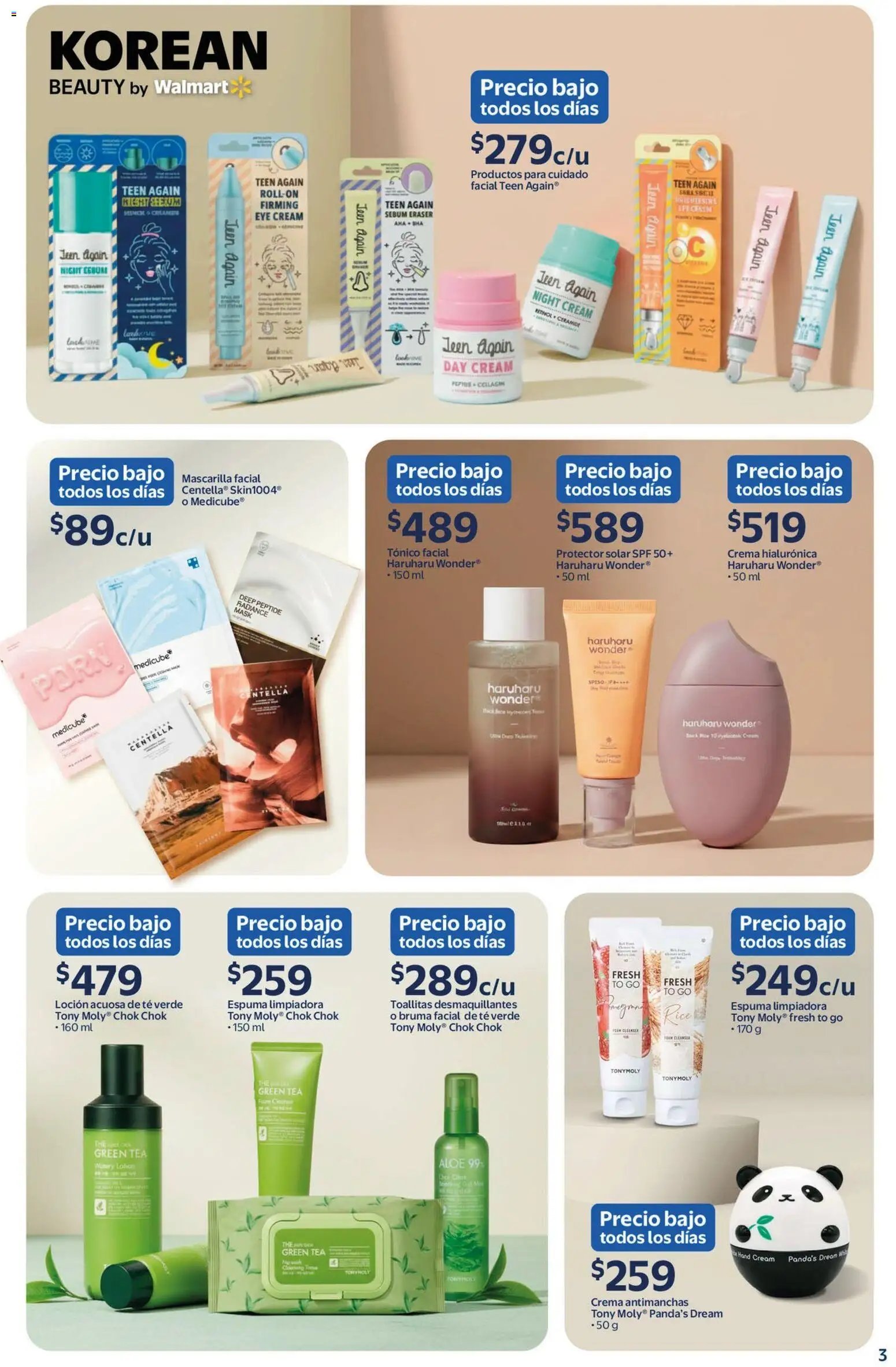 Walmart oferta desde 27/03/2026 Walmart folleto Belleza natural a precios bajos (2026-03-27 - 2026-04-09)