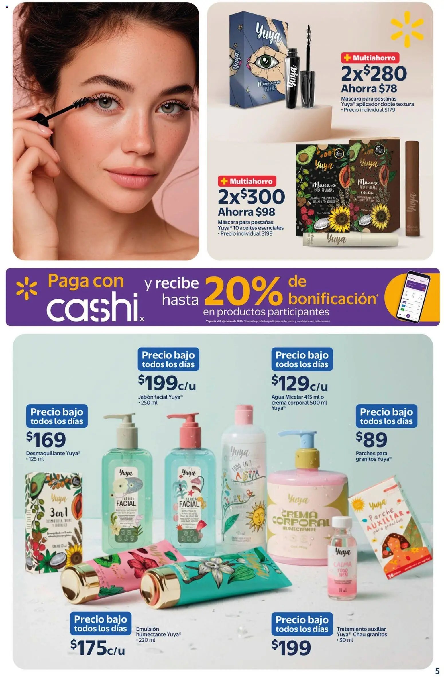 Walmart oferta desde 27/03/2026 Walmart folleto Belleza natural a precios bajos (2026-03-27 - 2026-04-09)