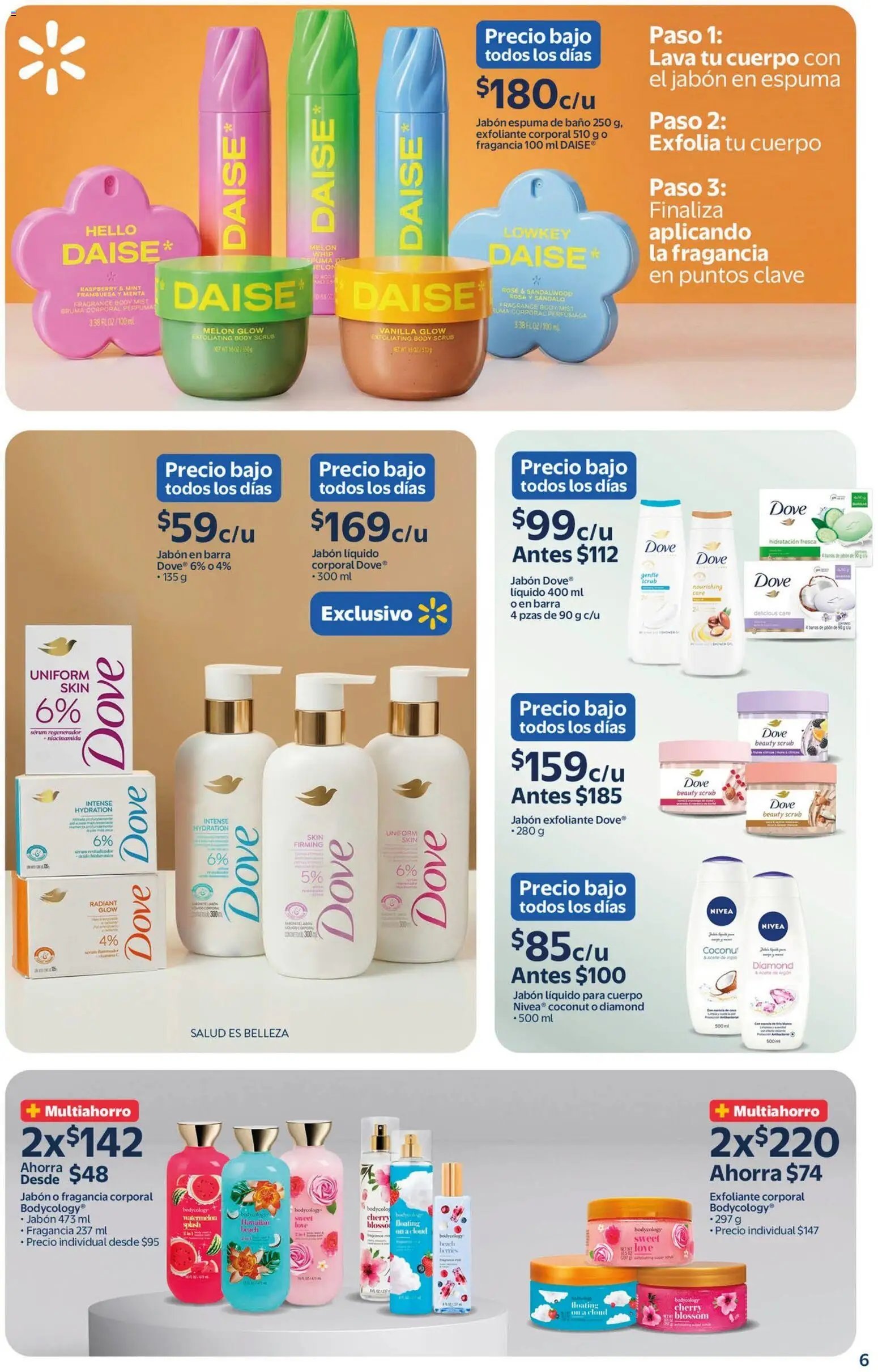 Walmart oferta desde 27/03/2026 Walmart folleto Belleza natural a precios bajos (2026-03-27 - 2026-04-09)
