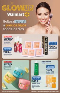 Walmart oferta desde 27/03/2026 Walmart folleto Belleza natural a precios bajos (2026-03-27 - 2026-04-09)