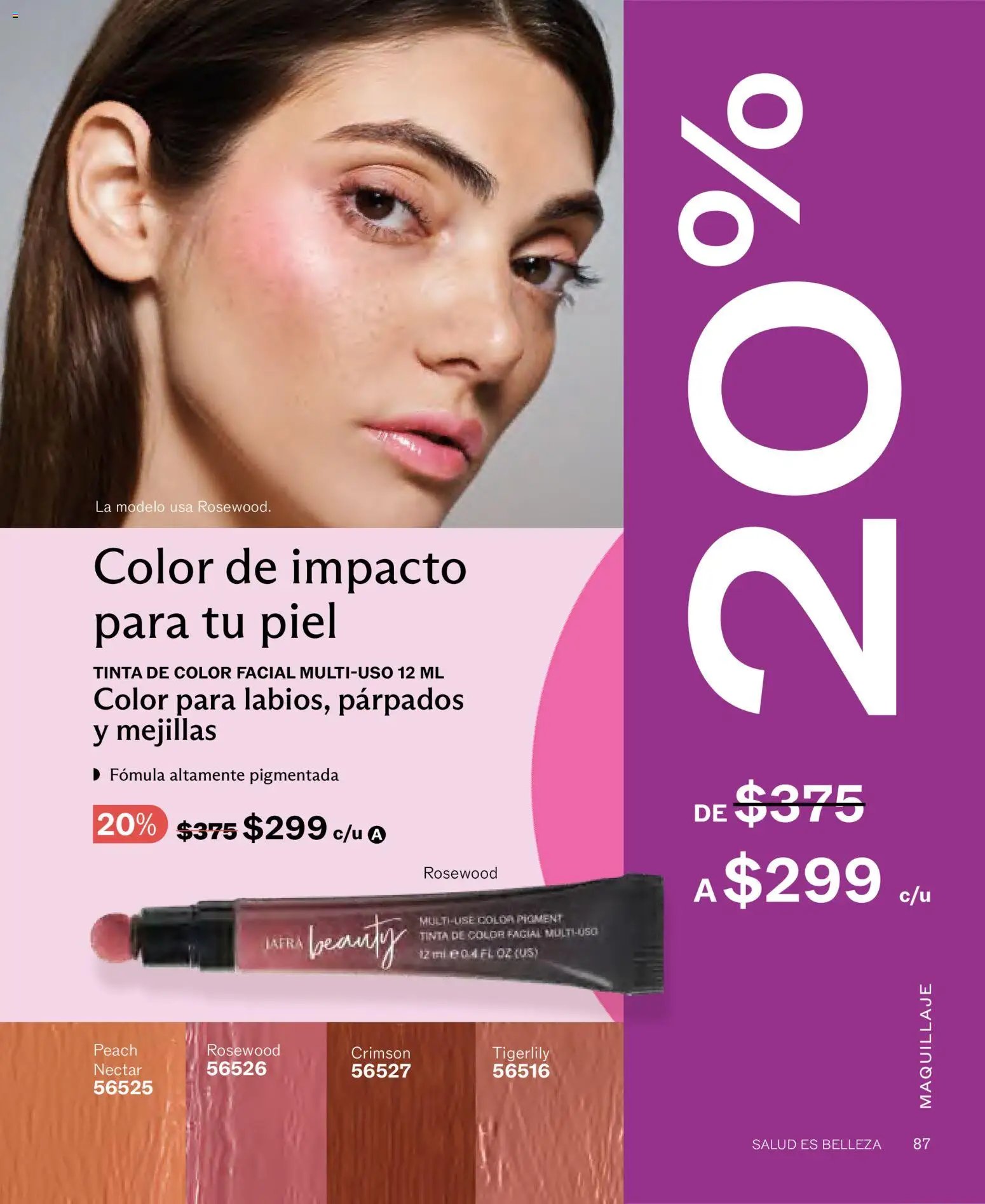 JAFRA oferta desde 01/07/2026 JAFRA catálogo