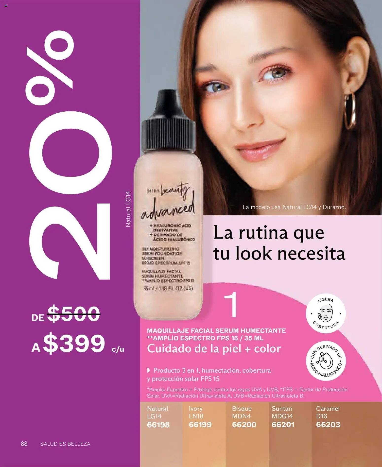 JAFRA oferta desde 01/07/2026 JAFRA catálogo