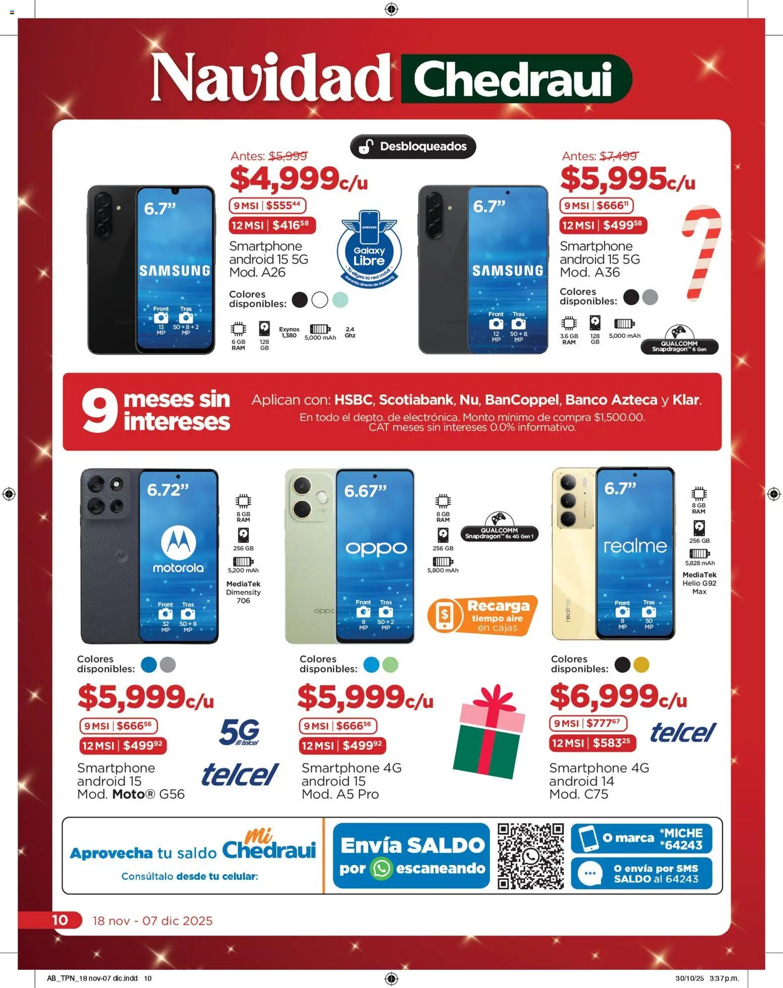 Chedraui oferta desde 18/11/2025 Folleto (2025-11-18 - 2025-12-07)