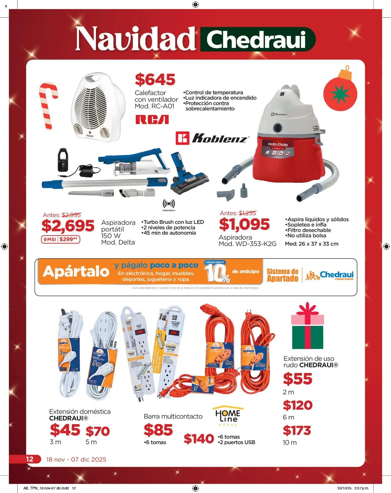 Chedraui oferta desde 18/11/2025 Folleto (2025-11-18 - 2025-12-07)