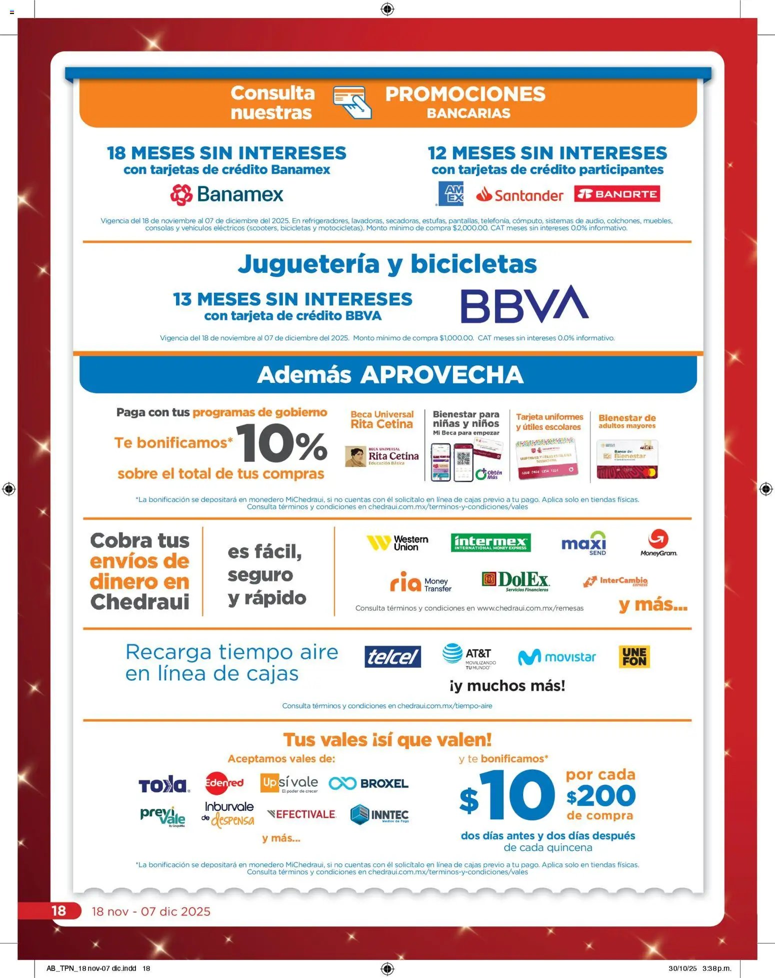 Chedraui oferta desde 18/11/2025 Folleto (2025-11-18 - 2025-12-07)