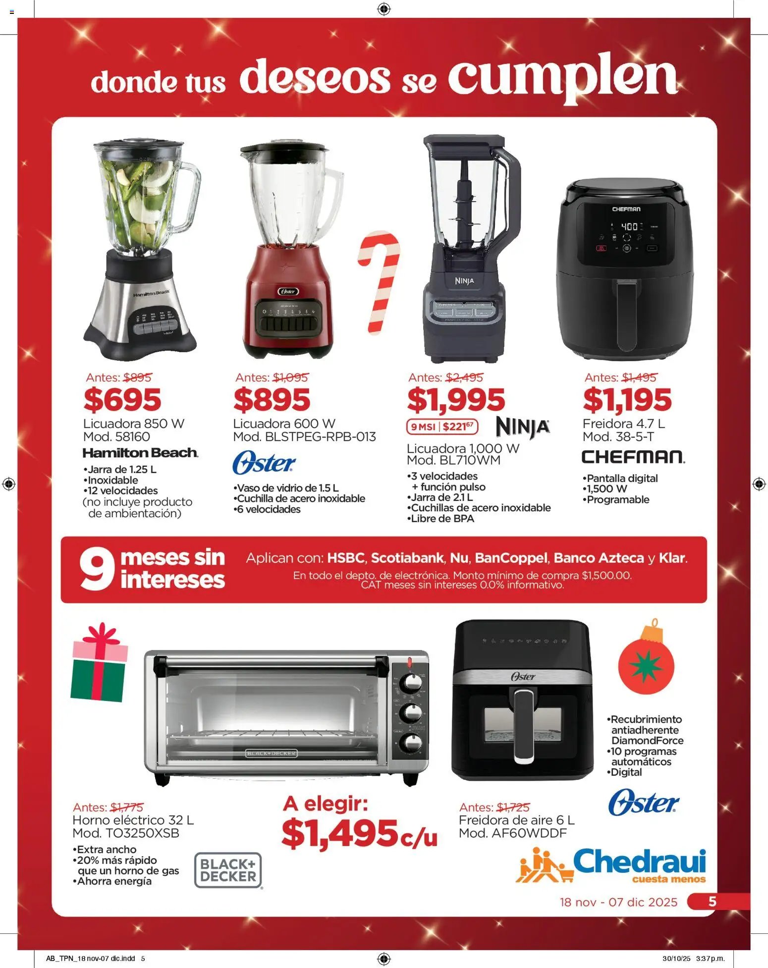 Chedraui oferta desde 18/11/2025 Folleto (2025-11-18 - 2025-12-07)