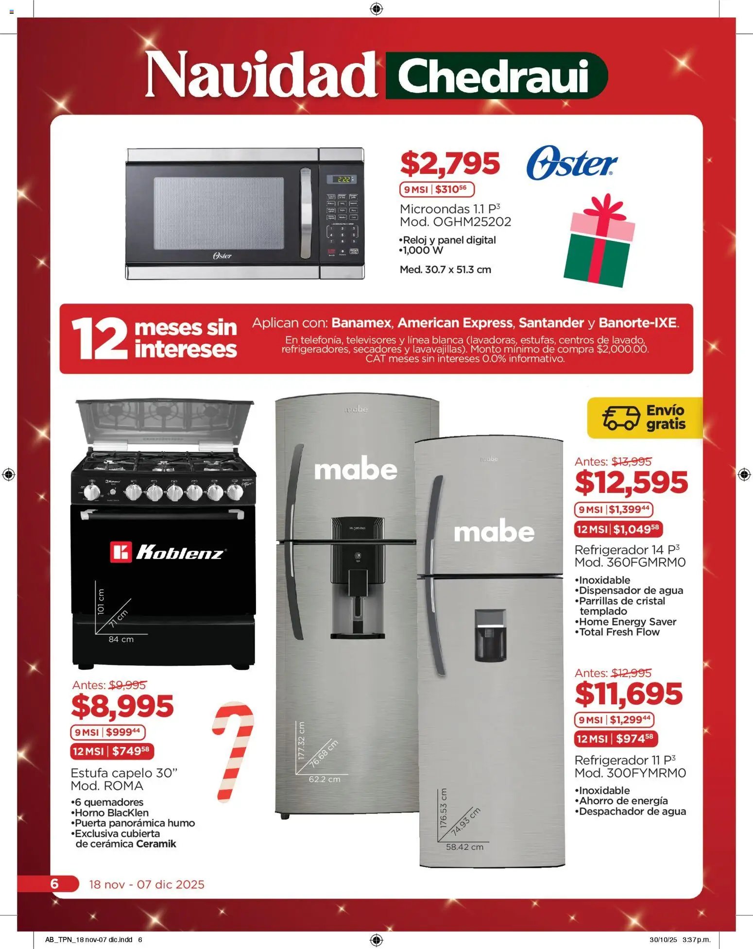 Chedraui oferta desde 18/11/2025 Folleto (2025-11-18 - 2025-12-07)