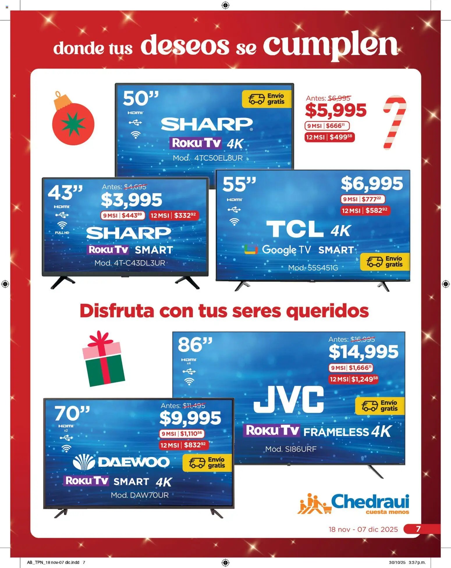 Chedraui oferta desde 18/11/2025 Folleto (2025-11-18 - 2025-12-07)