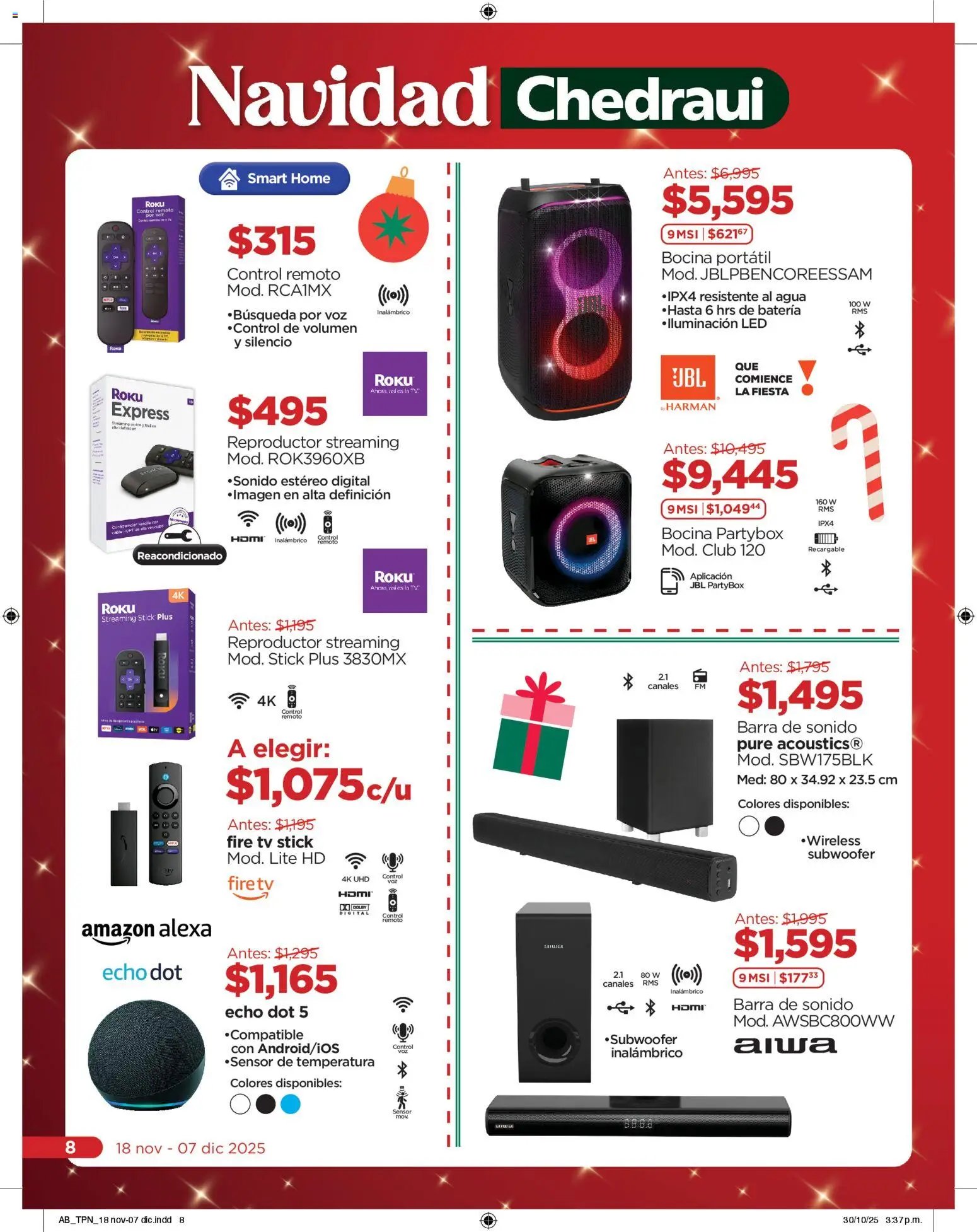 Chedraui oferta desde 18/11/2025 Folleto (2025-11-18 - 2025-12-07)