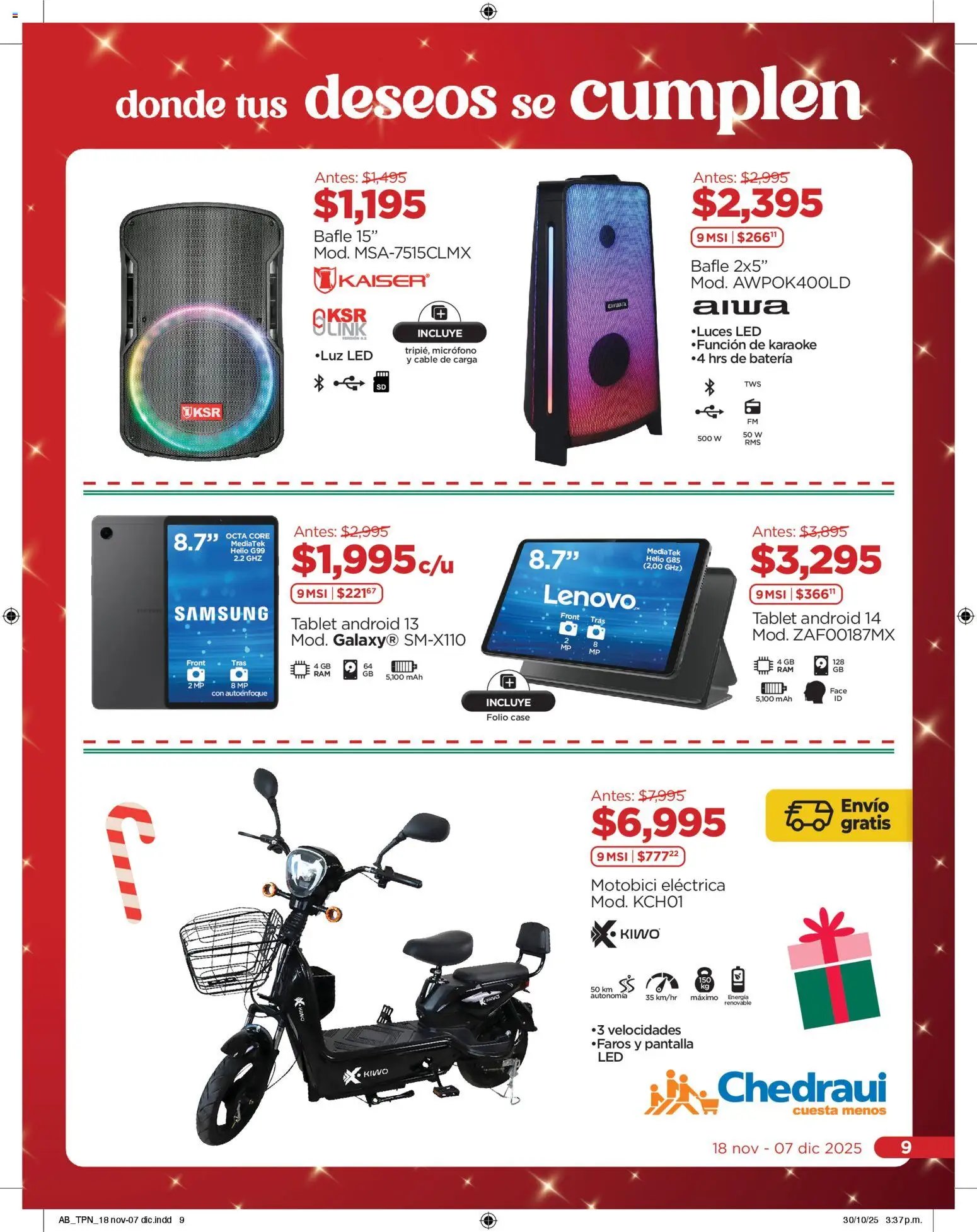 Chedraui oferta desde 18/11/2025 Folleto (2025-11-18 - 2025-12-07)