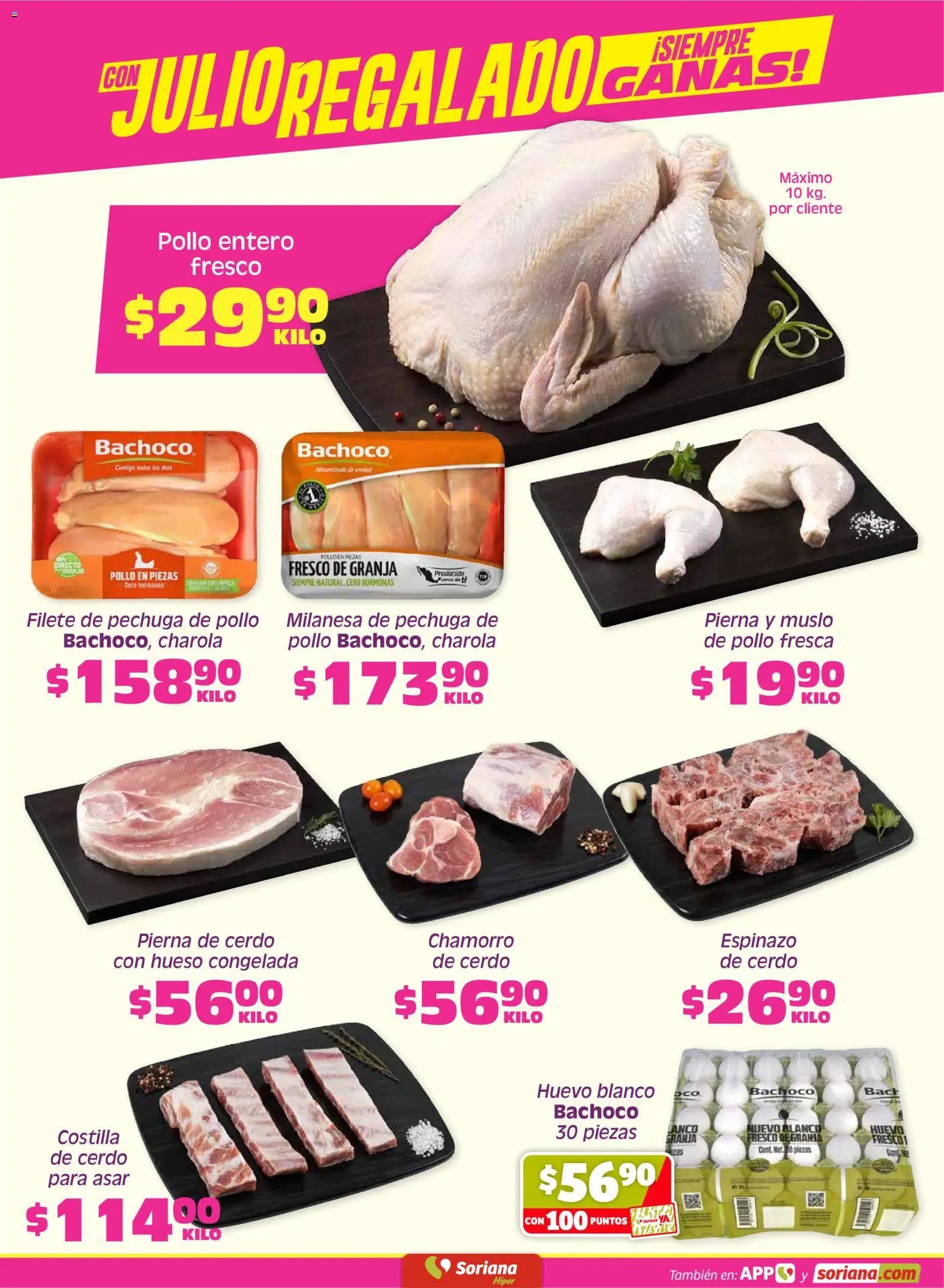 Soriana oferta desde 26/06/2026 Soriana Fin de Semana Híper: Tijuana, Mexicali, Ensenada, San Luis Río Colorado y Tecate