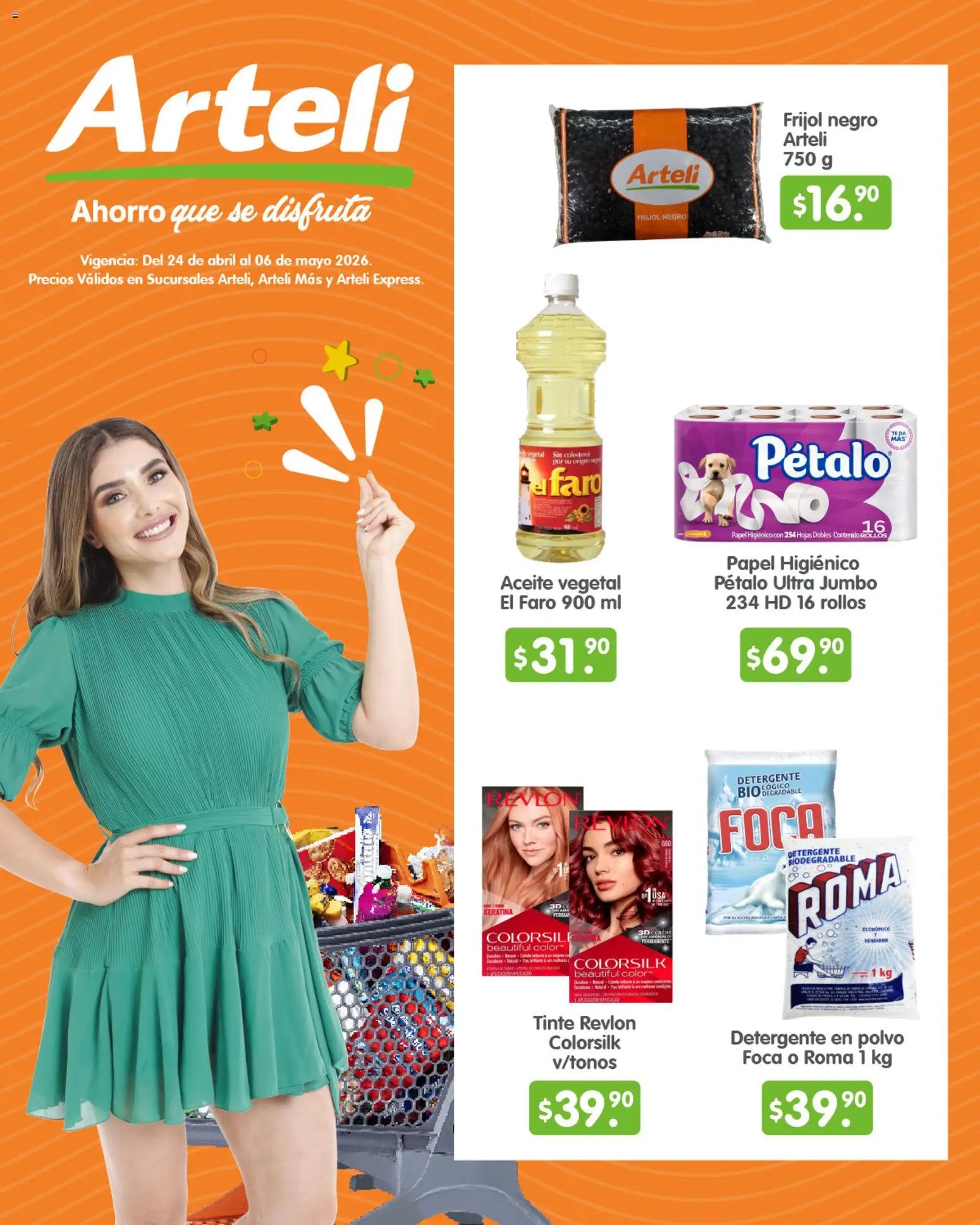 Arteli oferta desde 24/04/2026 Arteli folleto Quincenal (2026-04-24 - 2026-05-06)