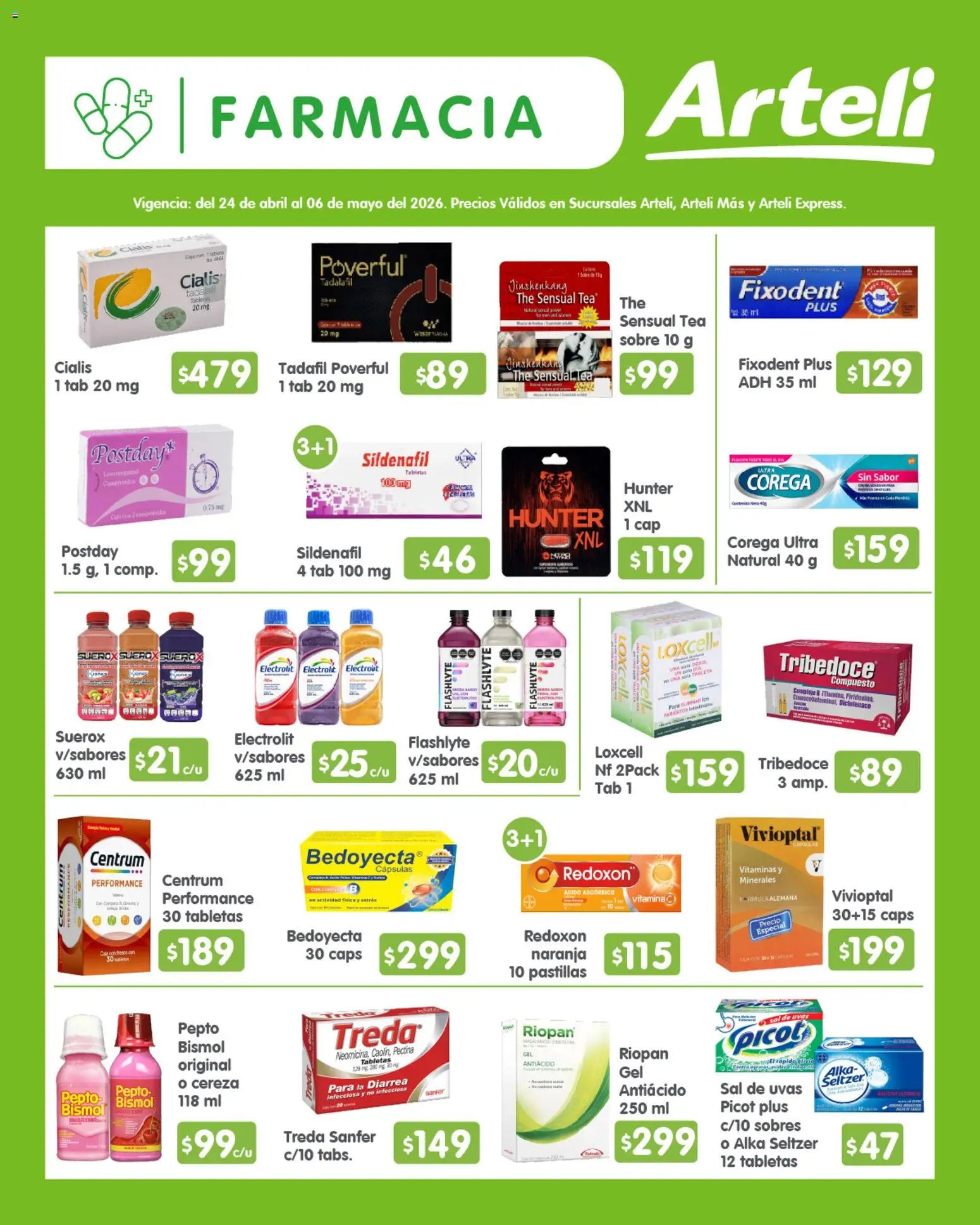 Arteli oferta desde 24/04/2026 Arteli folleto Quincenal (2026-04-24 - 2026-05-06)