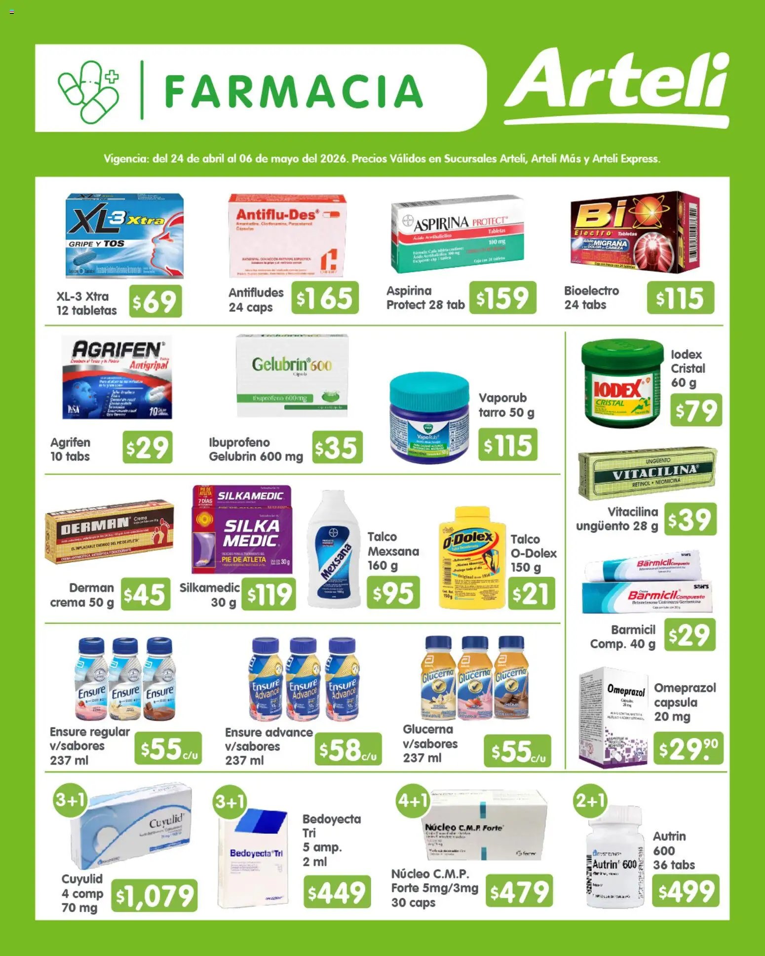 Arteli oferta desde 24/04/2026 Arteli folleto Quincenal (2026-04-24 - 2026-05-06)