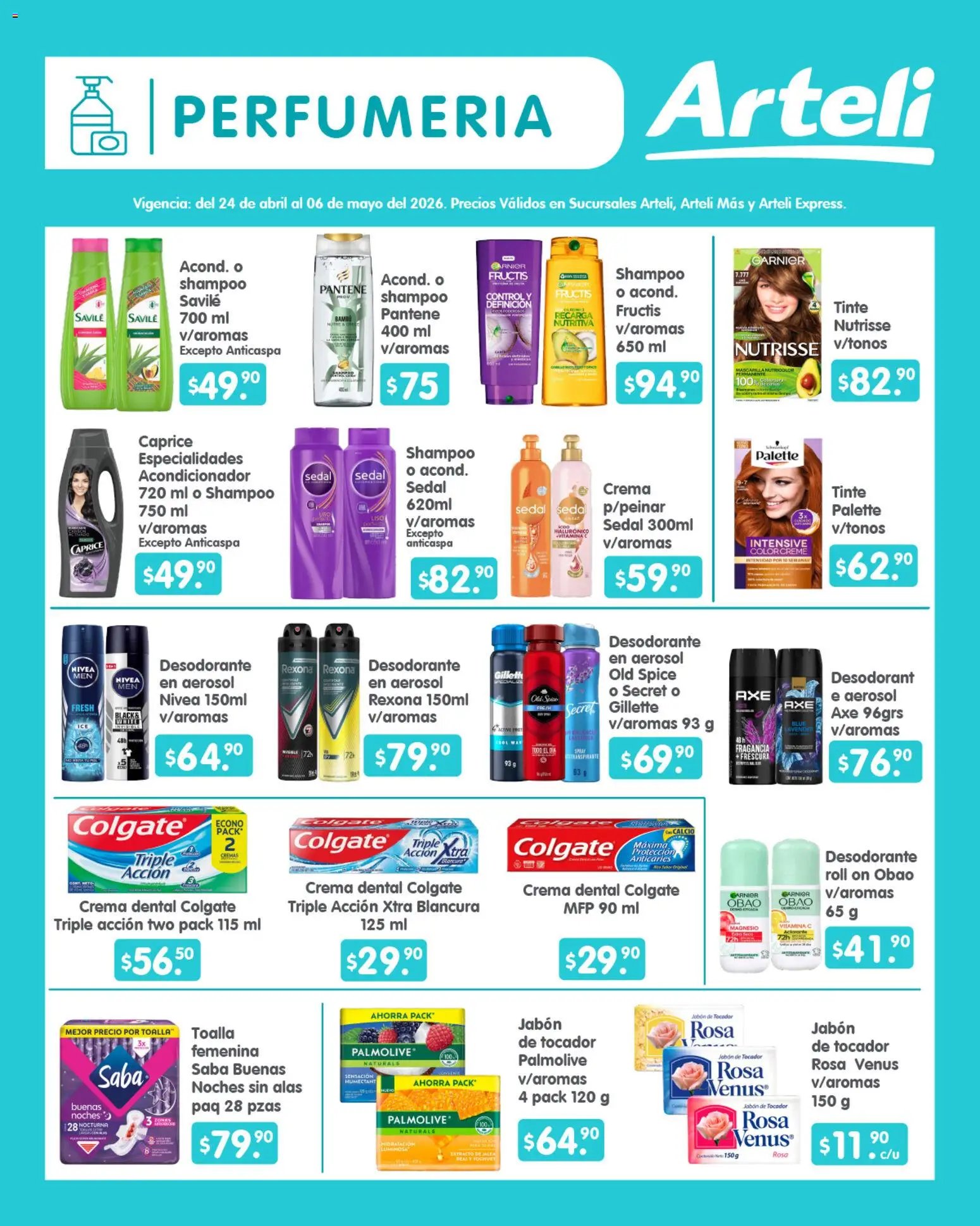 Arteli oferta desde 24/04/2026 Arteli folleto Quincenal (2026-04-24 - 2026-05-06)