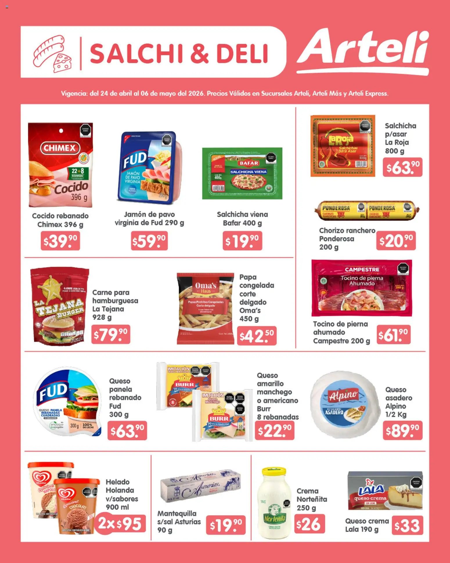 Arteli oferta desde 24/04/2026 Arteli folleto Quincenal (2026-04-24 - 2026-05-06)